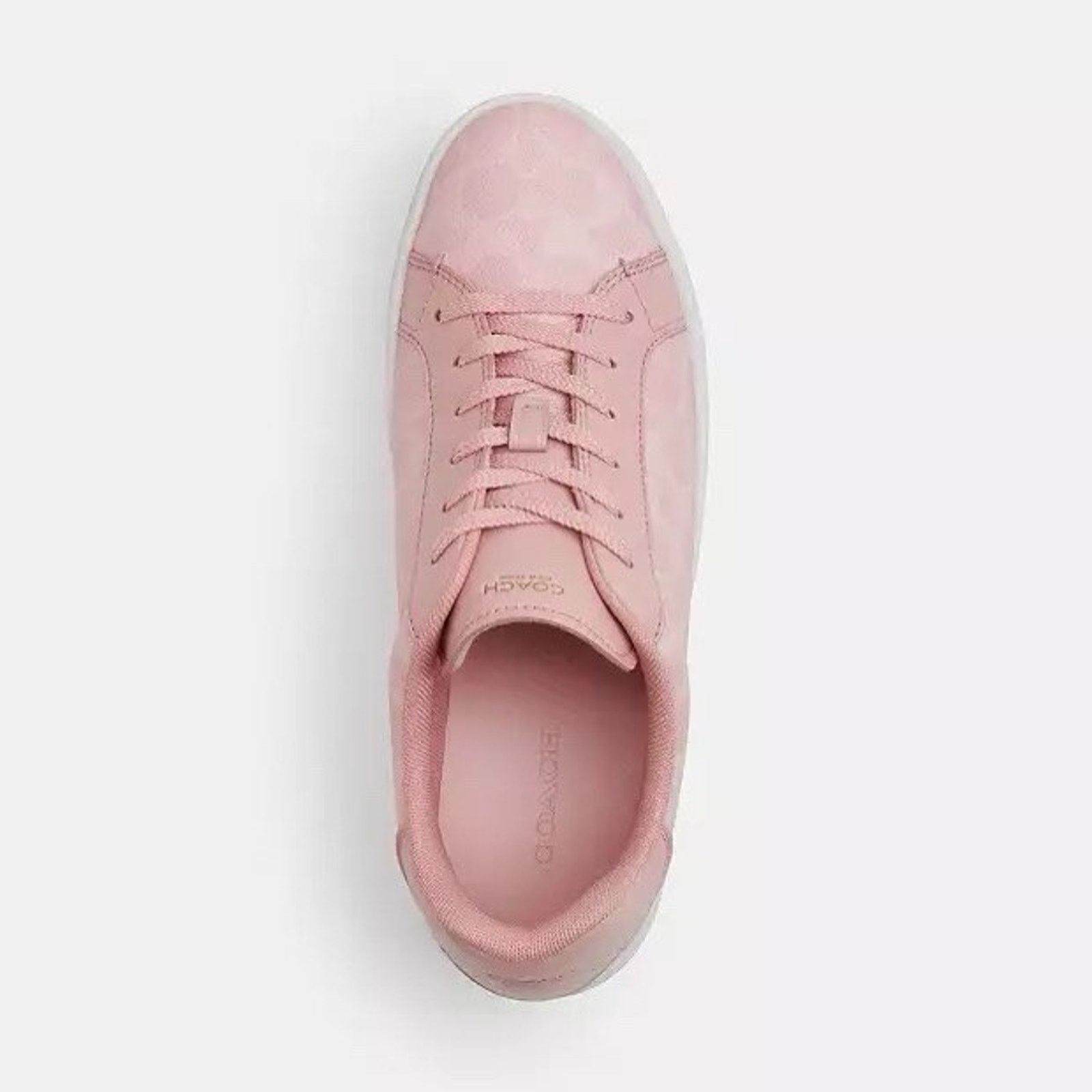 Coach NEW Coach High Line Sneaker Woman CBT39 Powder Pink Size 9.5 Size US 9.5 / IT 39.5 - 7 Thumbnail