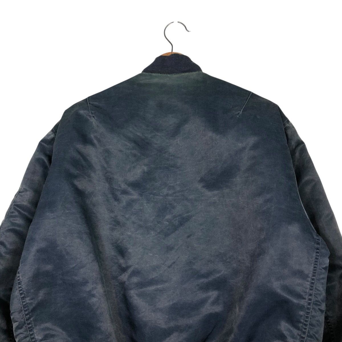 Japanese Brand 📌Vintage Fly Bomber Jacket Military Gimny Word Issey Miyake Size US M / EU 48-50 / 2 - 10 Thumbnail