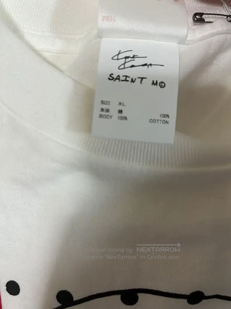 Saint Michael Saint Michael Vintage Spotted White Short Sleeve Size US XL / EU 56 / 4 - 5 Thumbnail