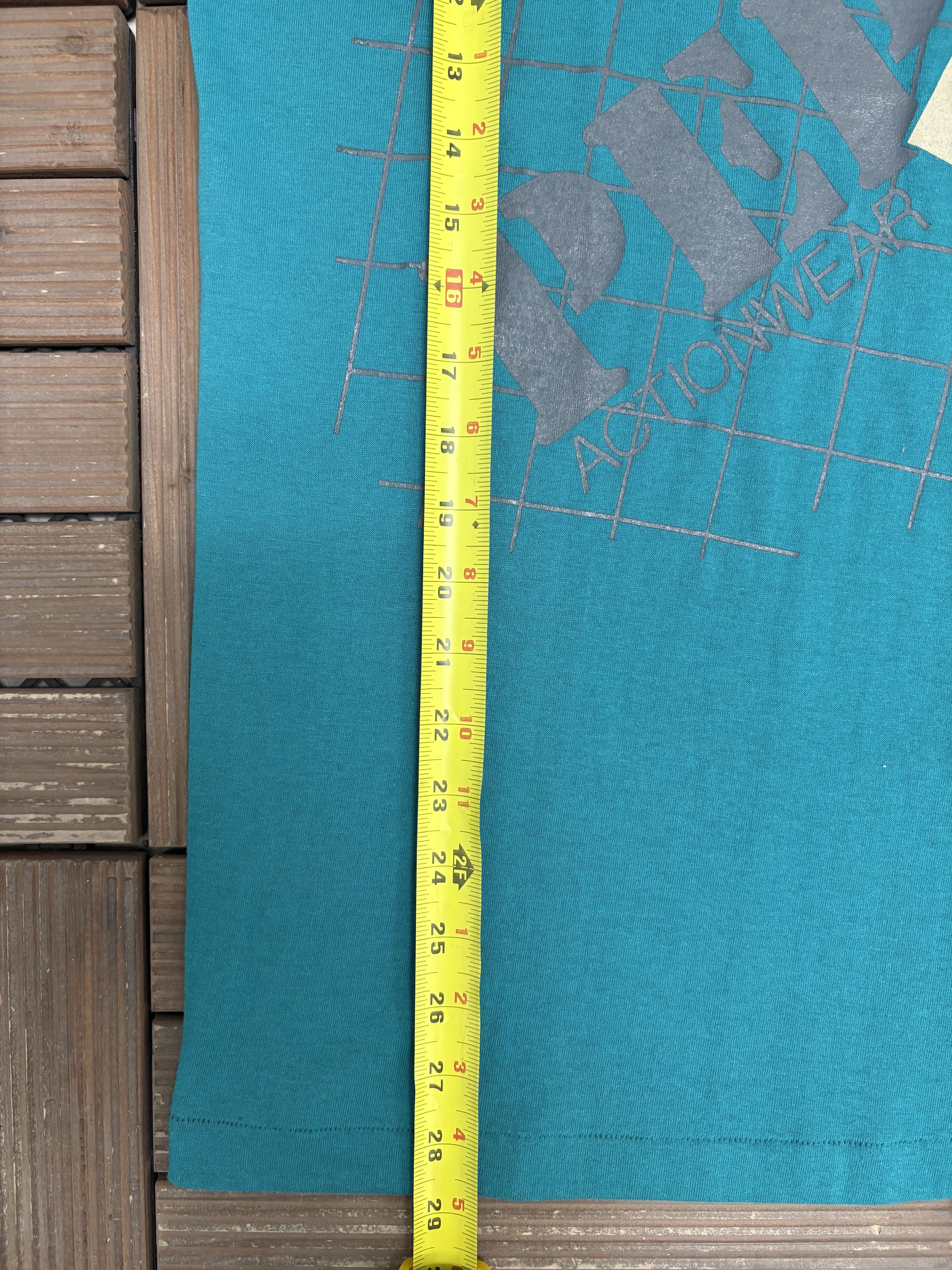 Vintage Pep Port Actionwear Vintage Teal Mock Neck Shirt Size US L / EU 52-54 / 3 - 8 Thumbnail