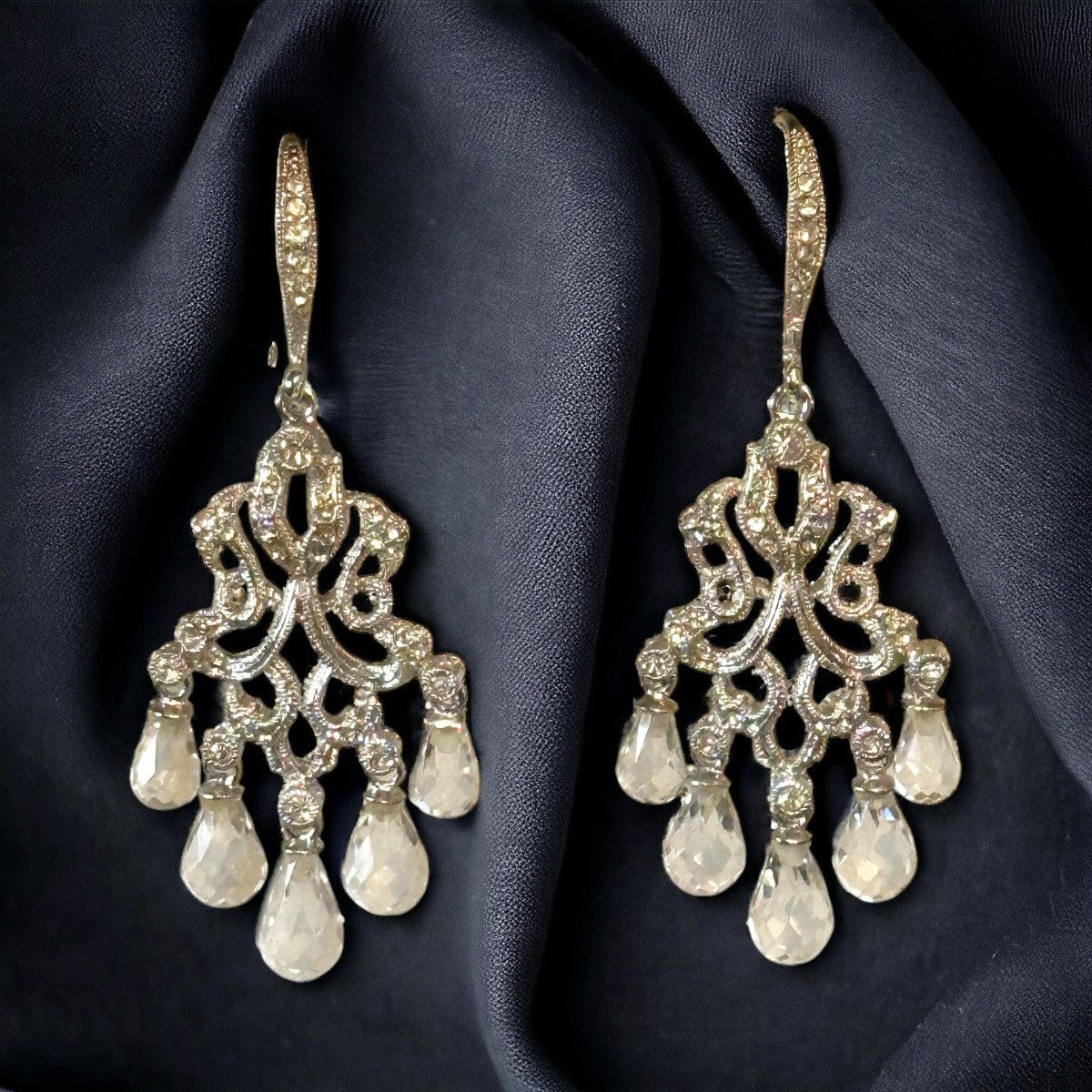 Other Napier crystal chandelier earrings Size ONE SIZE - 2 Thumbnail