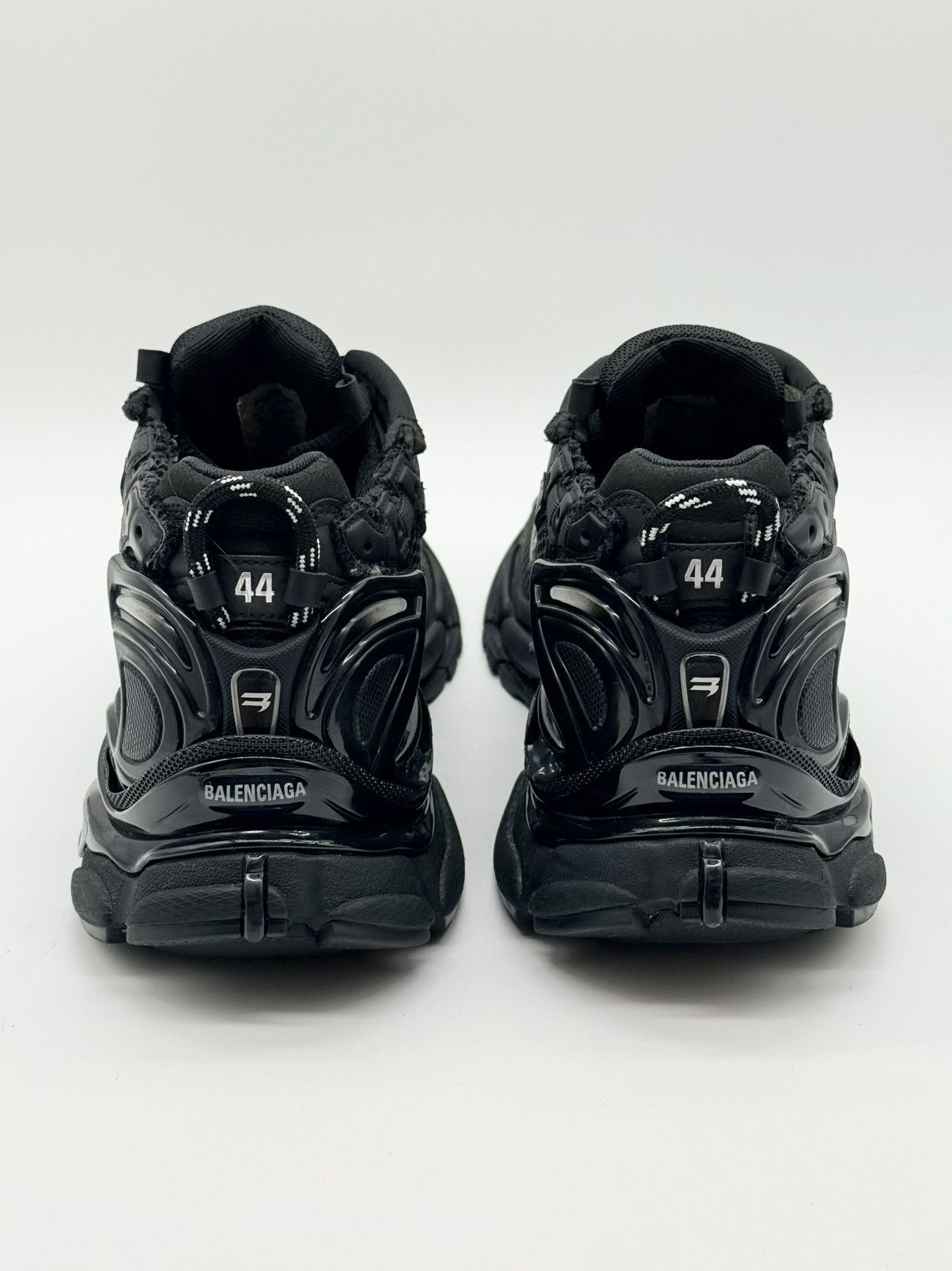 Balenciaga WORN TWICE - Size 11 Balenciaga Runner Sneaker Black Matte Size US 11 / EU 44 - 5 Thumbnail