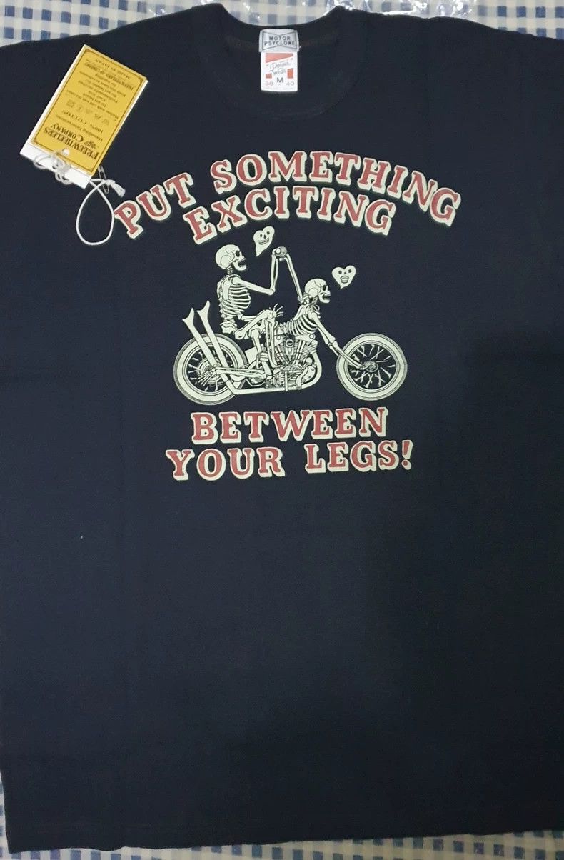 Freewheelers FREEWHEELERS Skull locomotive T-shirt Size US M / EU 48-50 / 2 - 3 Thumbnail