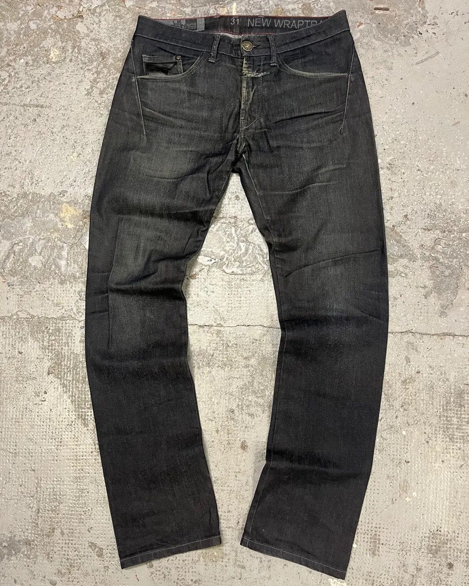 Marithe + Francois Girbaud 1990s Marithé + François Girbaud Black Denim Jeans Size US 32 / EU 48 - 1 Thumbnail