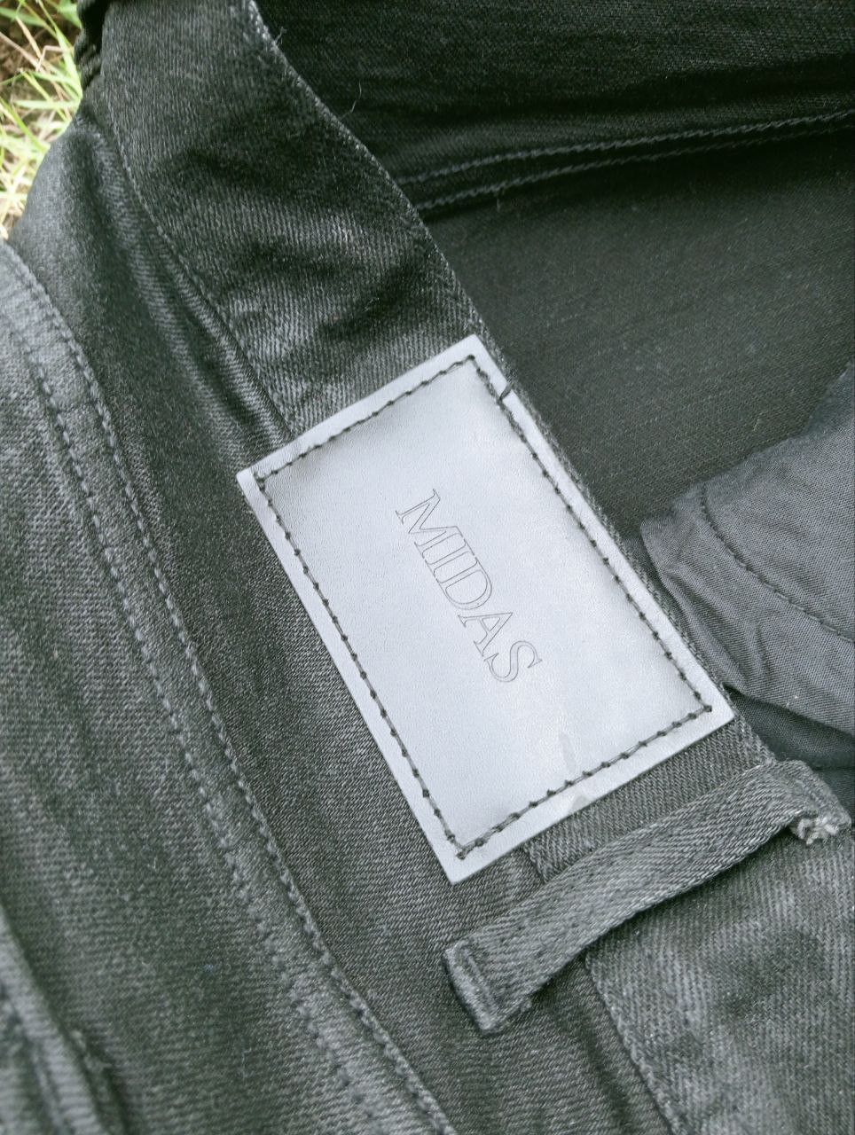 Japanese Brand JAPANESE MIDAS ZIPPER DISTRESSED LOOK STRETCH JEANS Size US 32 / EU 48 - 10 Thumbnail