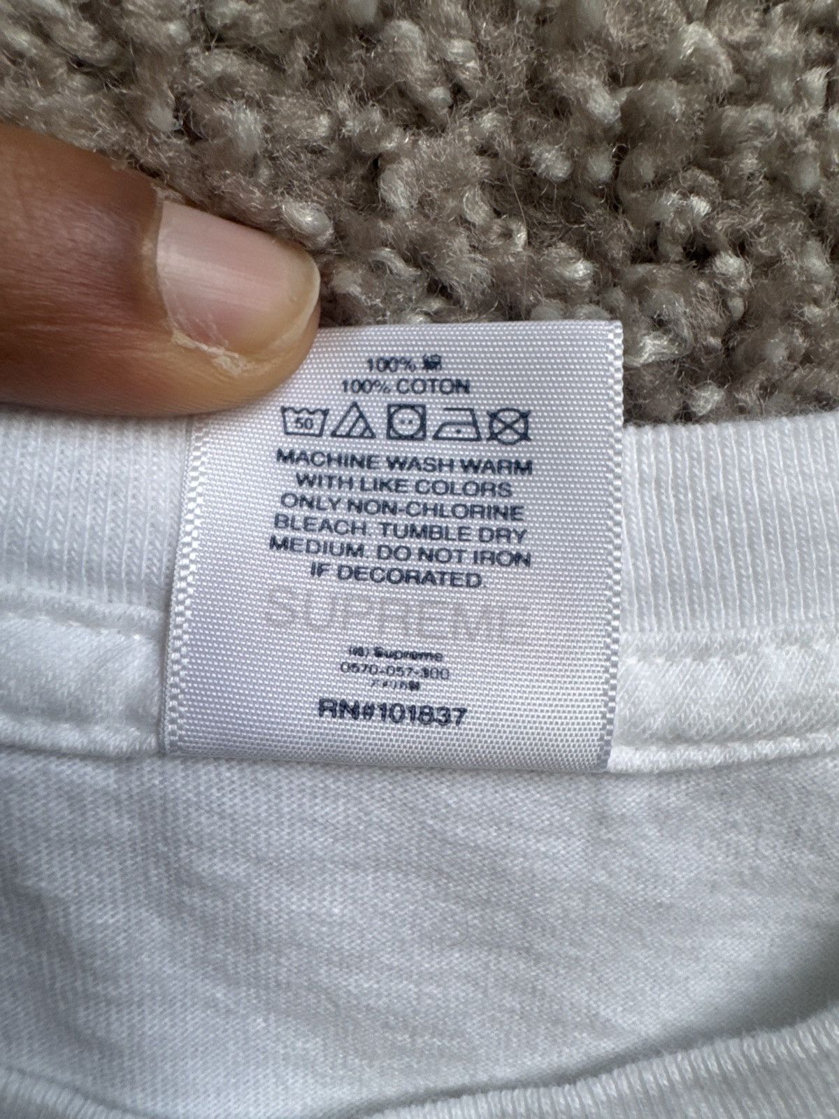 Supreme White “André 3000” supreme tee shirt Size US S / EU 44-46 / 1 - 4 Thumbnail