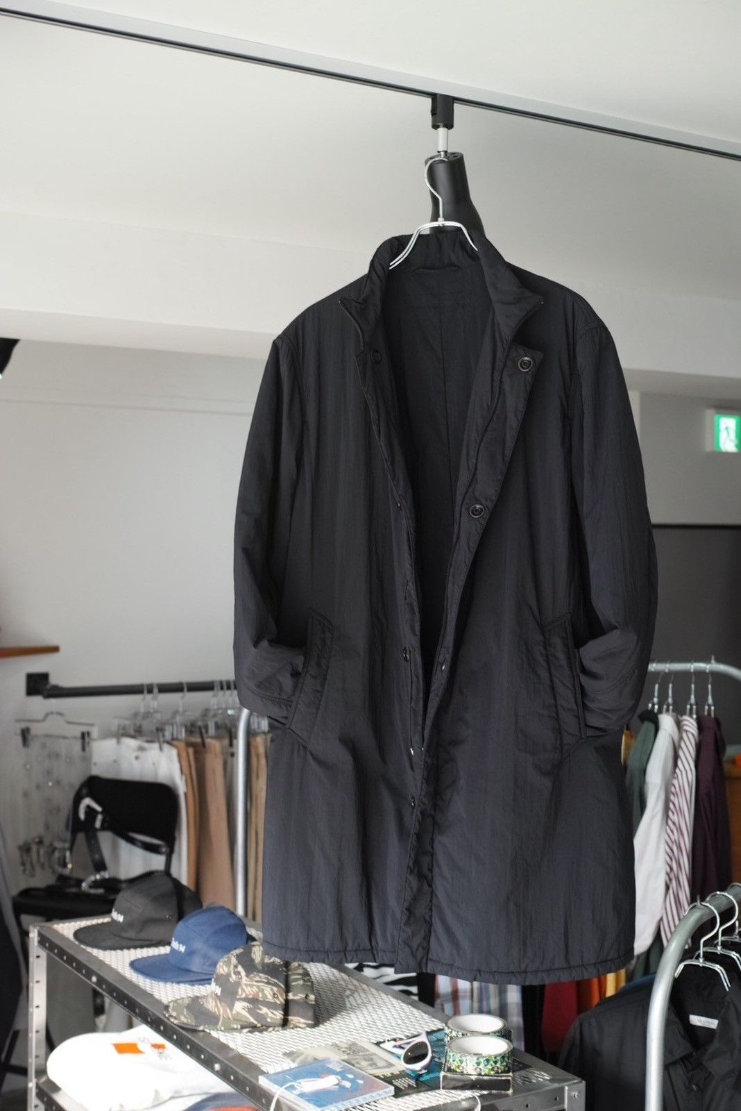 ジャケット・アウター Archive EMPORIO ARMANI long coat 4e5cdfd3432041558ba3e6f1a1e5d2