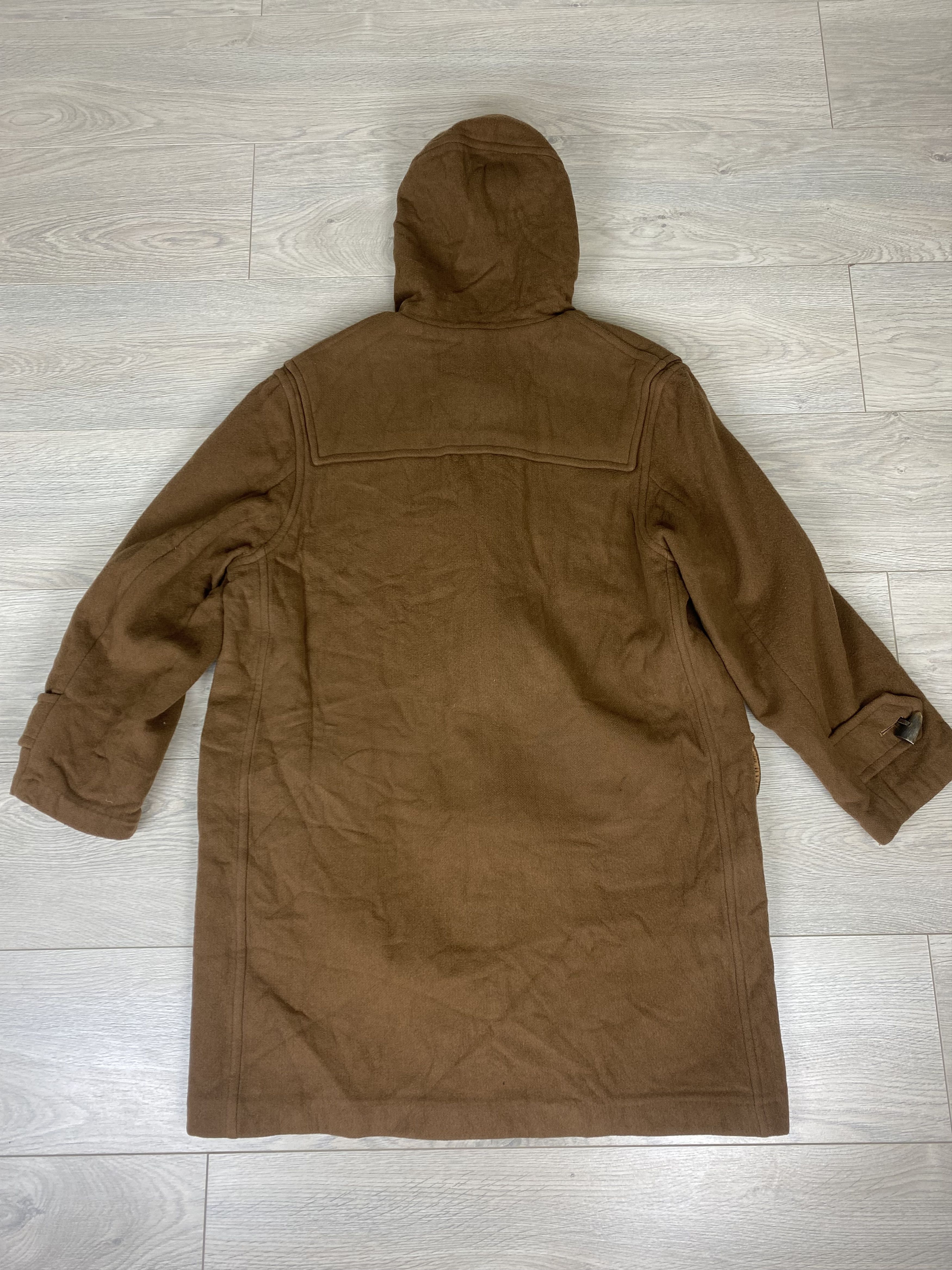 Burberry Vintage Nova Check Wool Duffle Coat