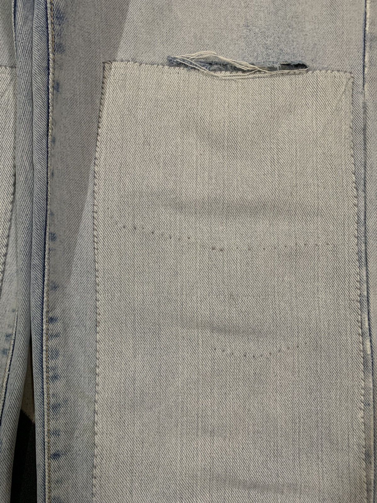 Edwin Vintage Y2K Edwin Double Knee Baggy Distressed Jeans Size US 30 / EU 46 - 7 Thumbnail