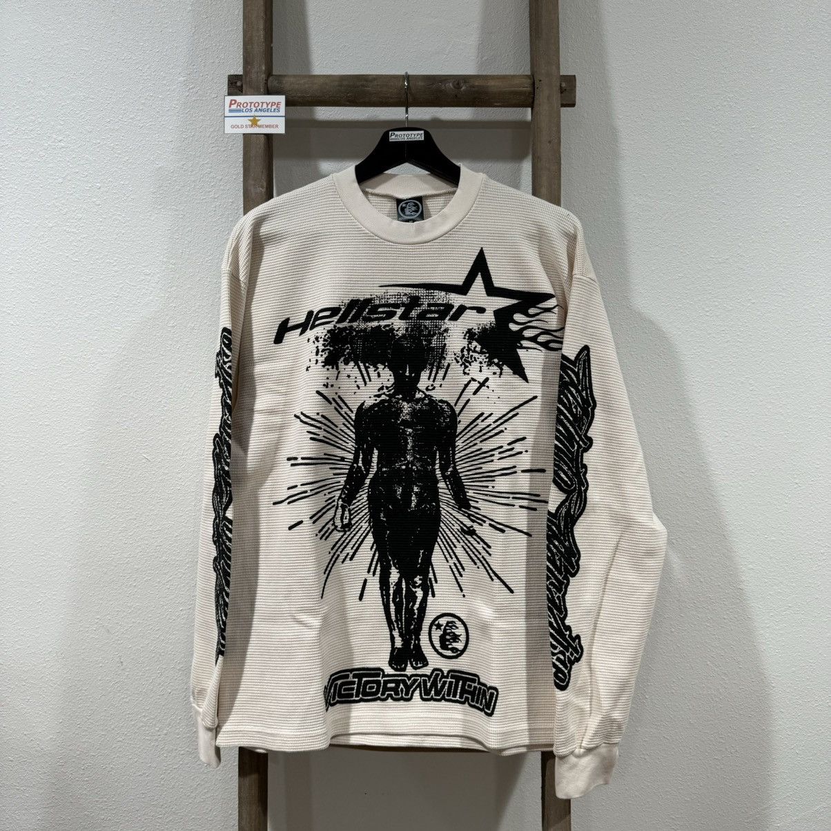 HELLSTAR Hellstar Victory Cream Thermal M | Grailed HELLSTAR Hellstar Victory Cream Thermal M | Grailed