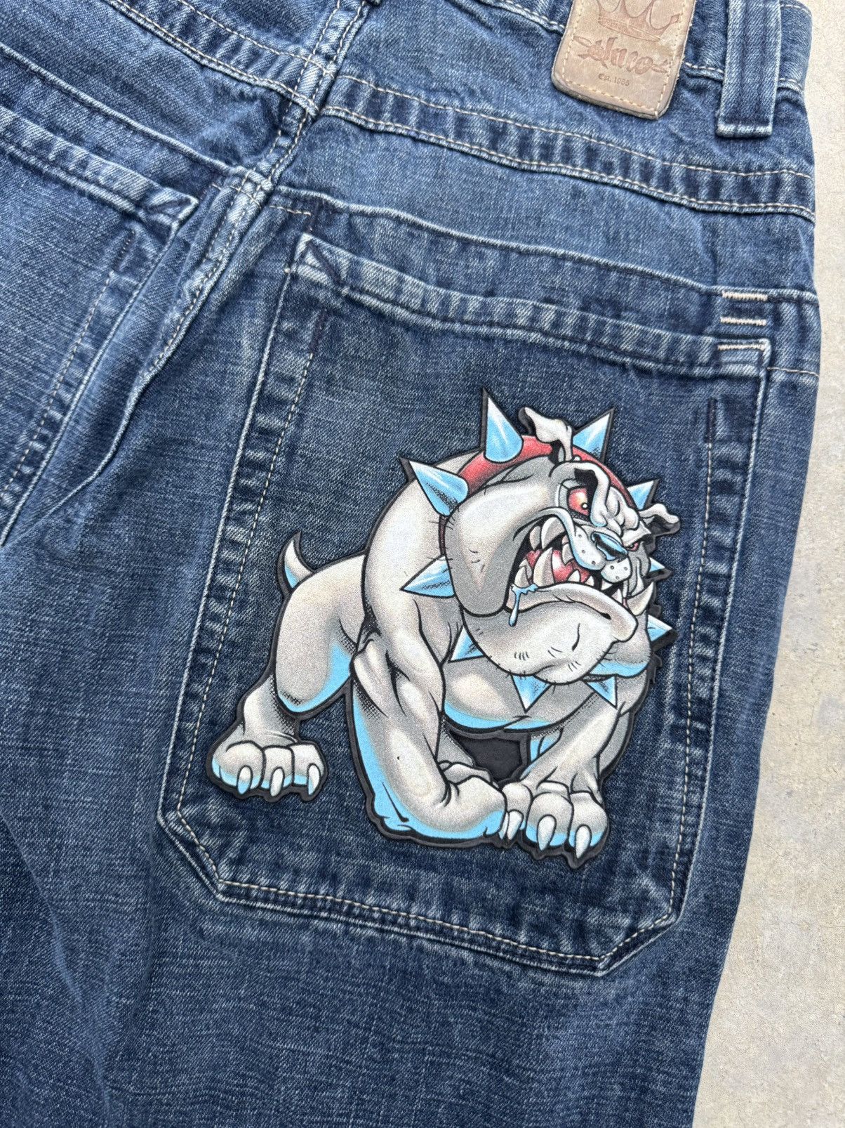 JNCO JNCO BULLDOG JORTS JEANS VINTAGE Size US 26 / EU 42 - 2 Thumbnail