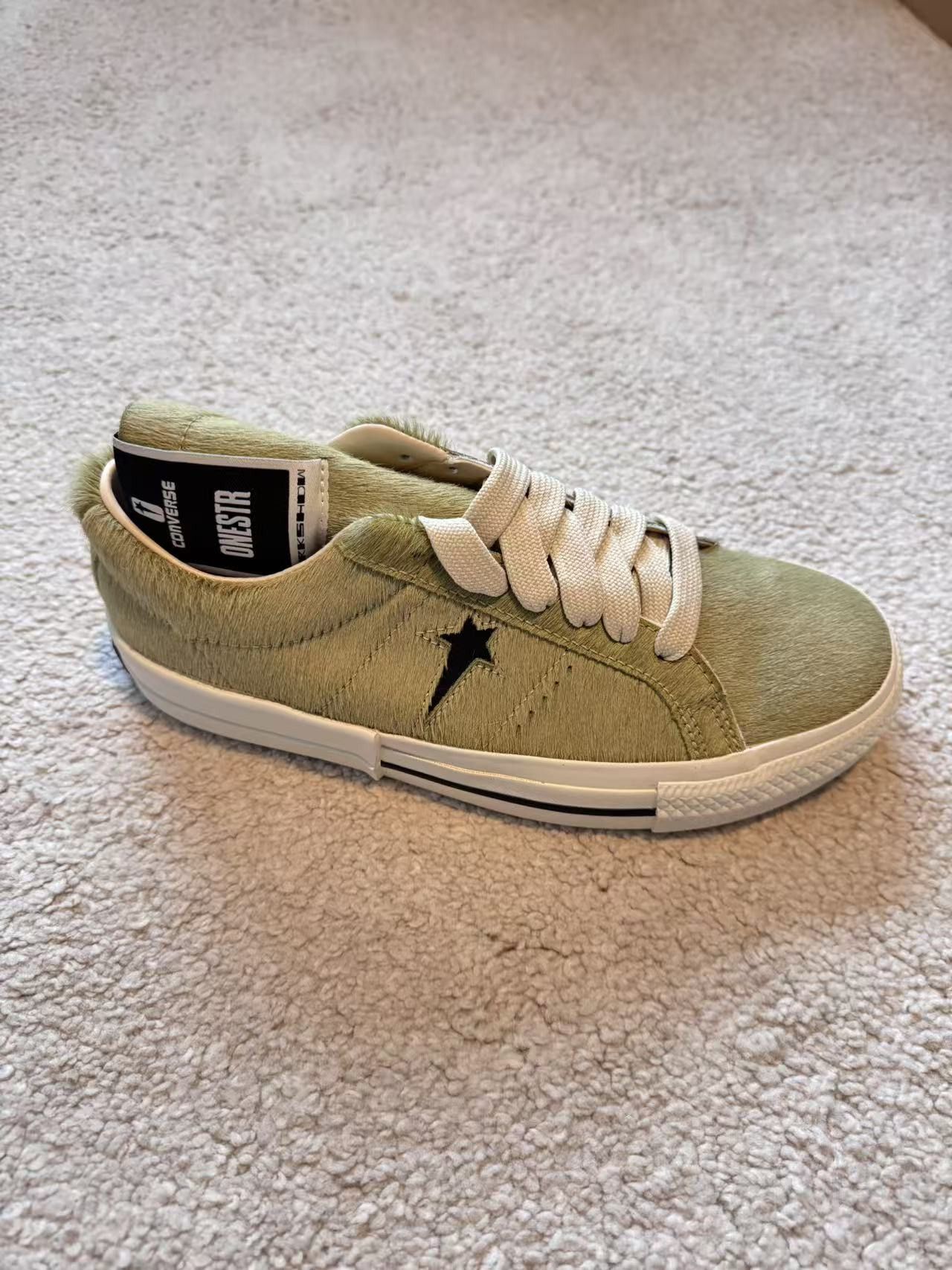 Converse × Rick Owens Drkshdw Rick Owens DRKSHDW x Converse One Star Pro Ox Sneakers Size US 8 / EU 41 - 4 Thumbnail