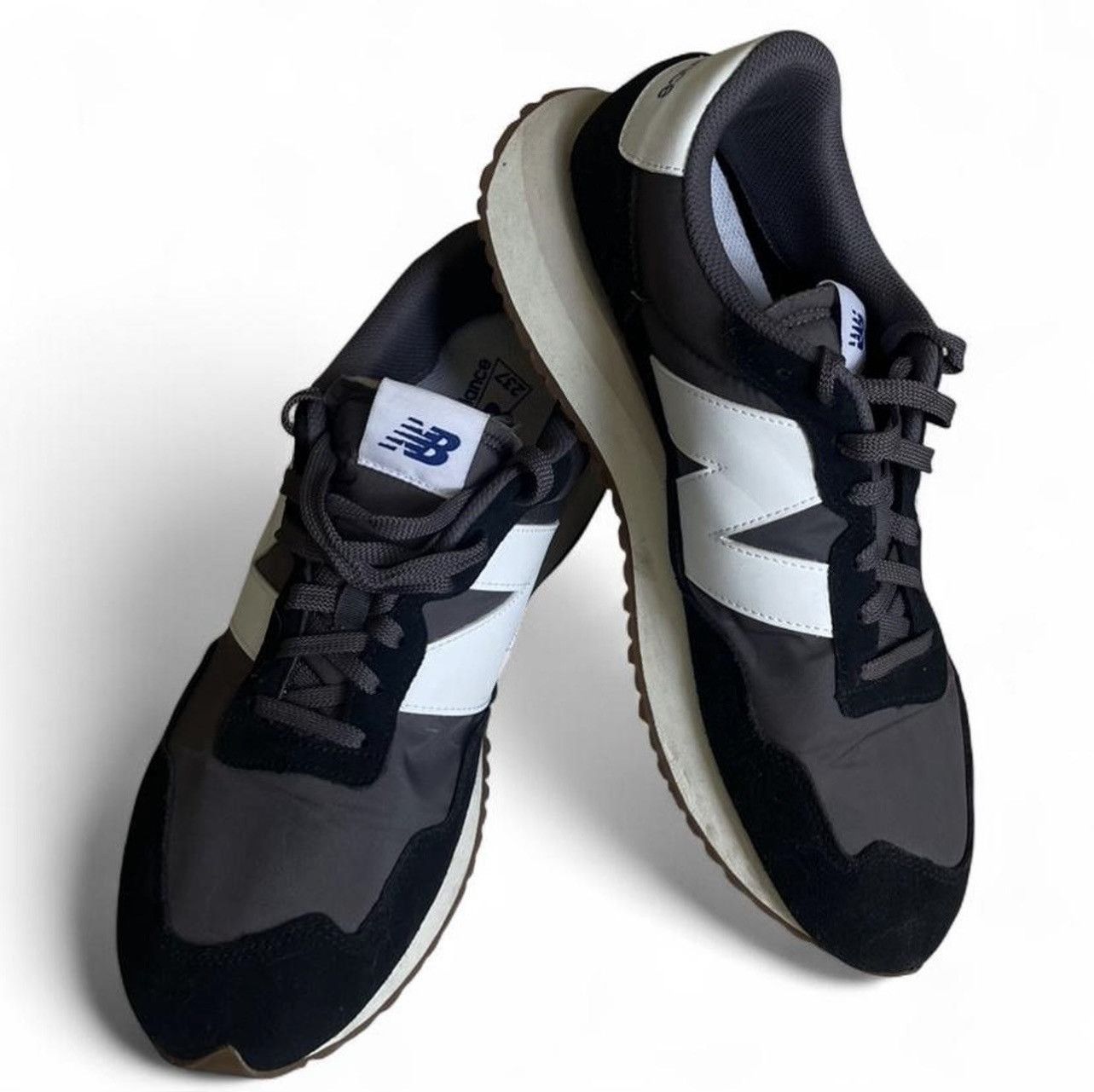 New Balance New Balance 237 Grey Black and White Sneakers Trainers Size US 12 / EU 45 - 1 Thumbnail