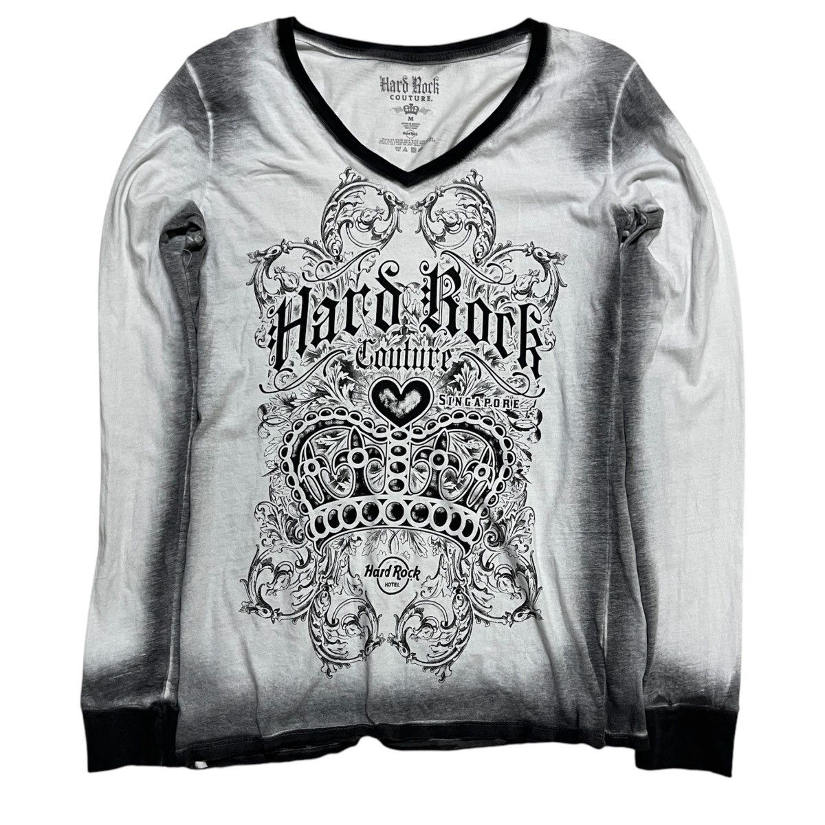 Hard Rock Cafe Hard Rock Couture Gothic/Punk T Shirt Size S / US 4 / IT 40 - 1 Thumbnail