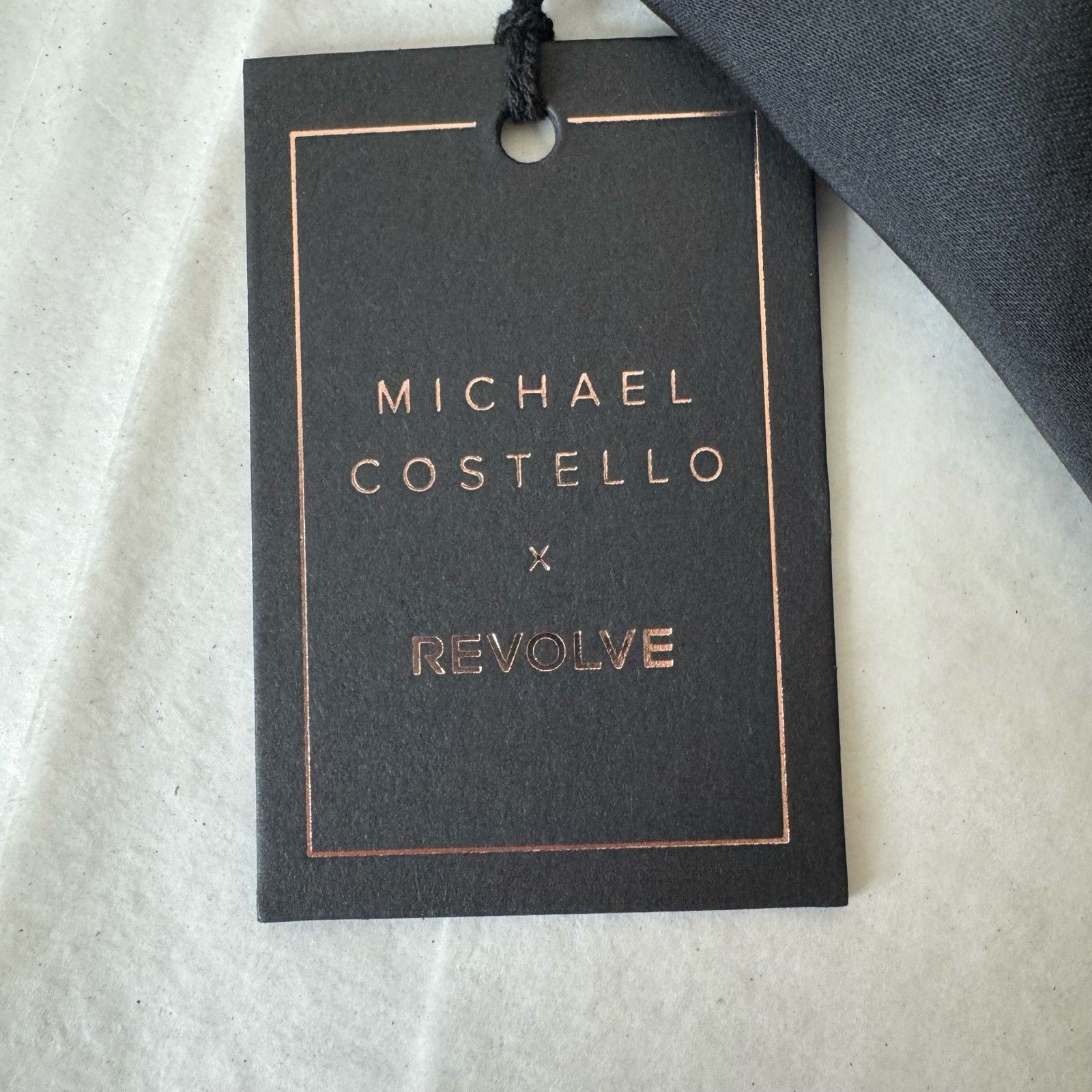 REVOLVE MICHAEL COSTELLO Sakura Jumpsuit in Black One Shoulder Small Size 27" / US 4 / IT 40 - 10 Thumbnail