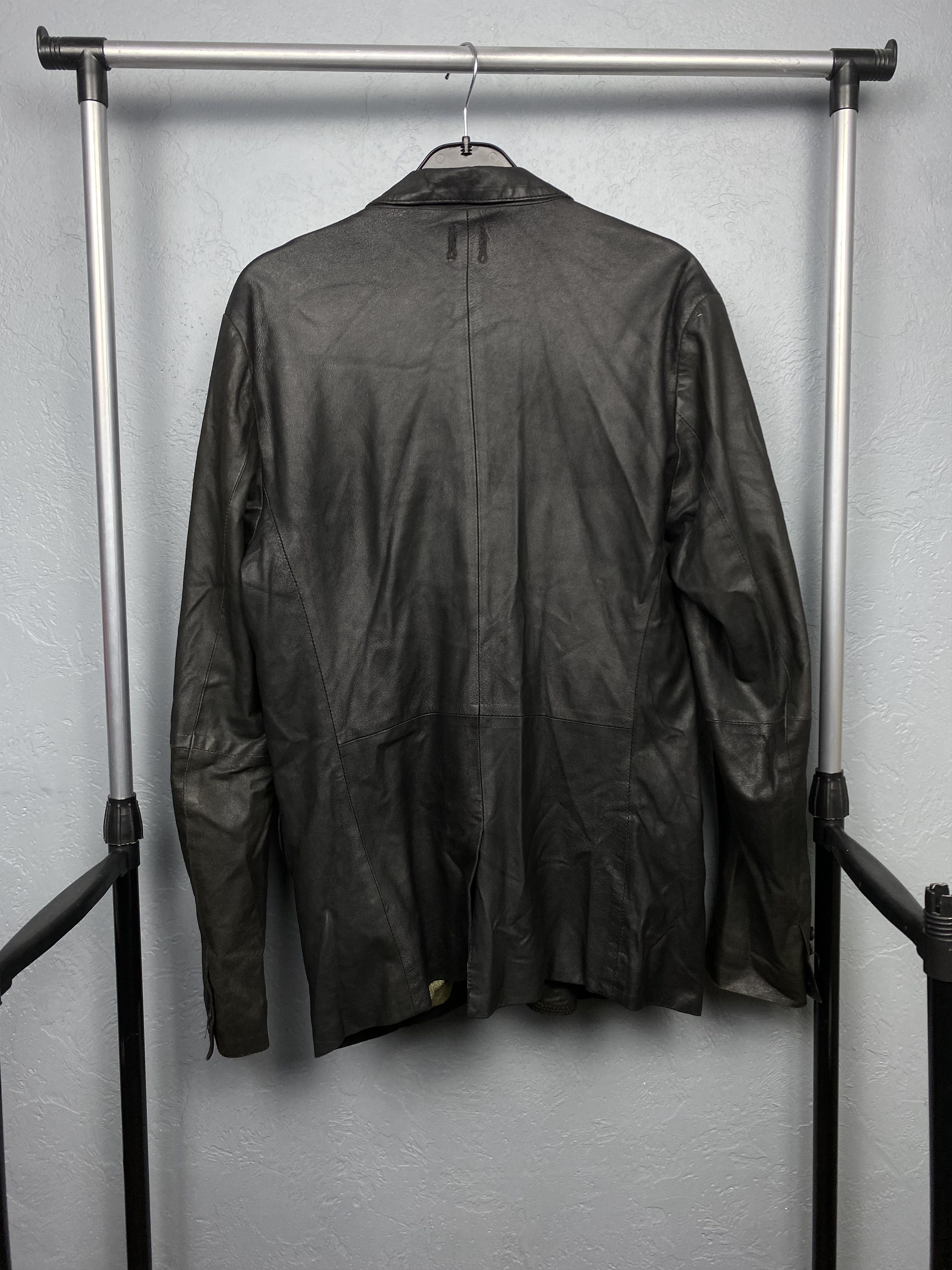 Diesel Diesel Triumphant Ltd. Men's Jacket Leather Moto Coat Blazer Size US L / EU 52-54 / 3 - 8 Thumbnail