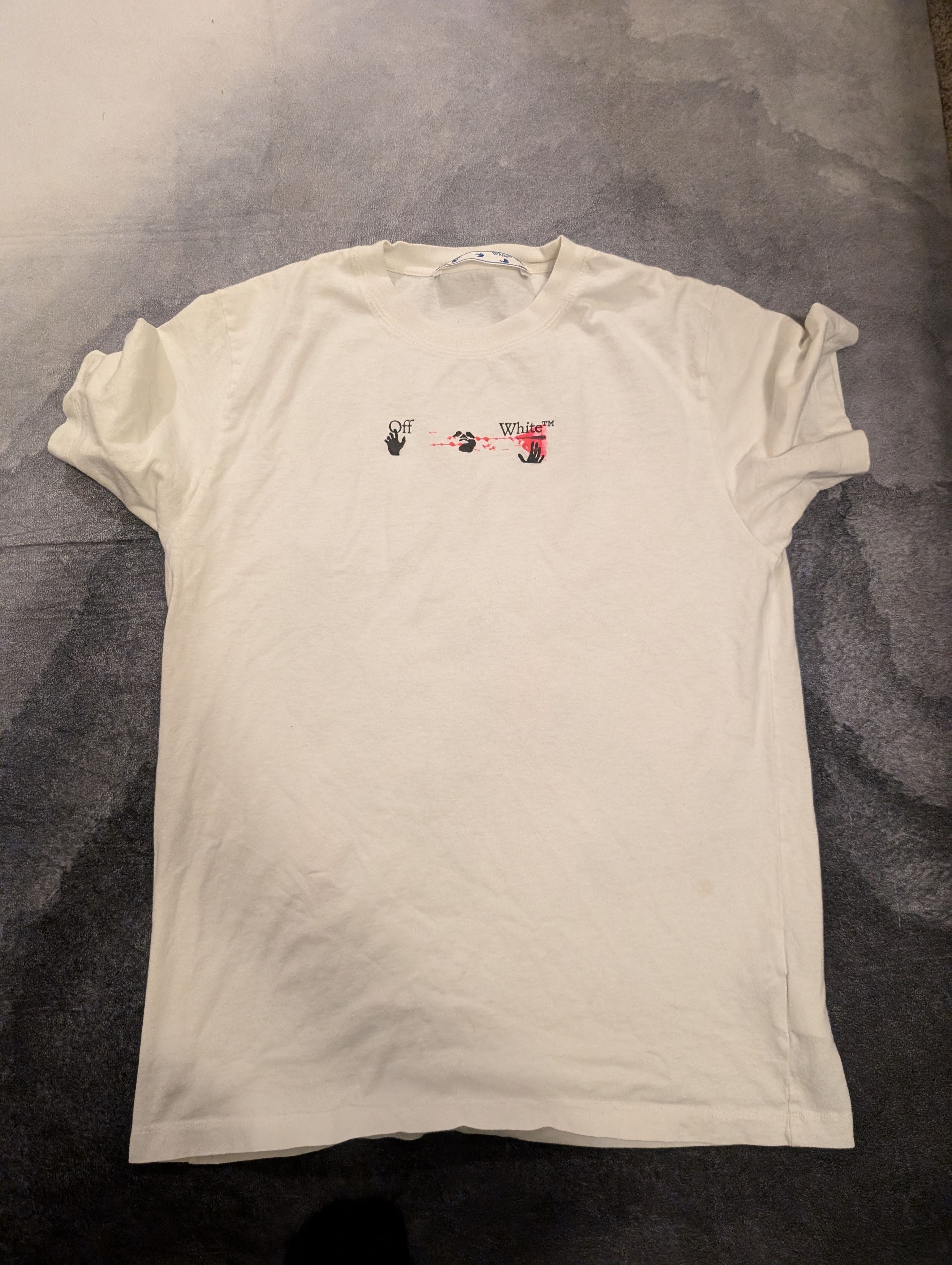 Off-White Off white acrylic arrows swimming man shirt Size US L / EU 52-54 / 3 - 2 Thumbnail