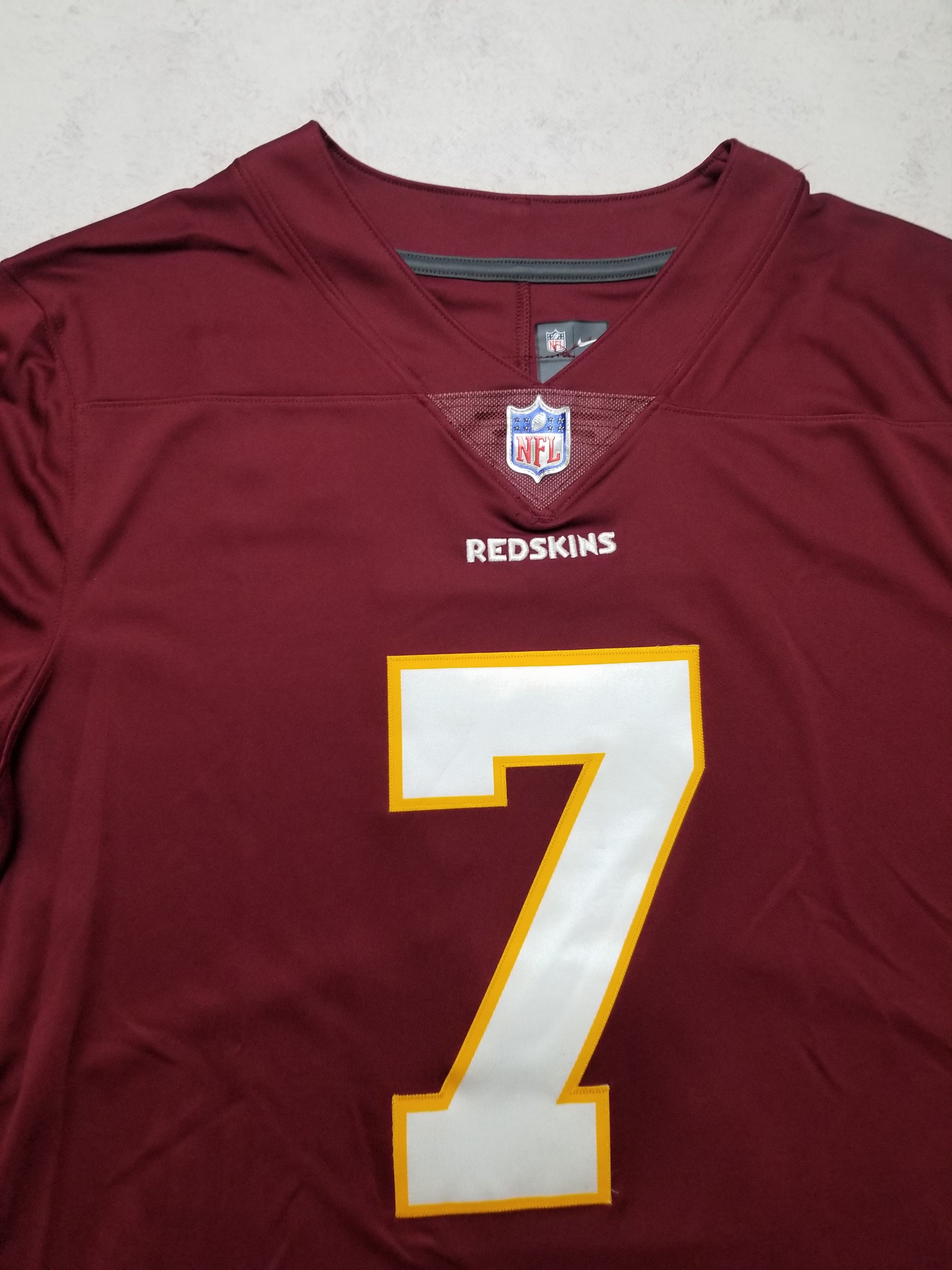 Nike Dwayne Haskins #7 Washington Redskins Limited Sewn Jersey Size US L / EU 52-54 / 3 - 13 Thumbnail