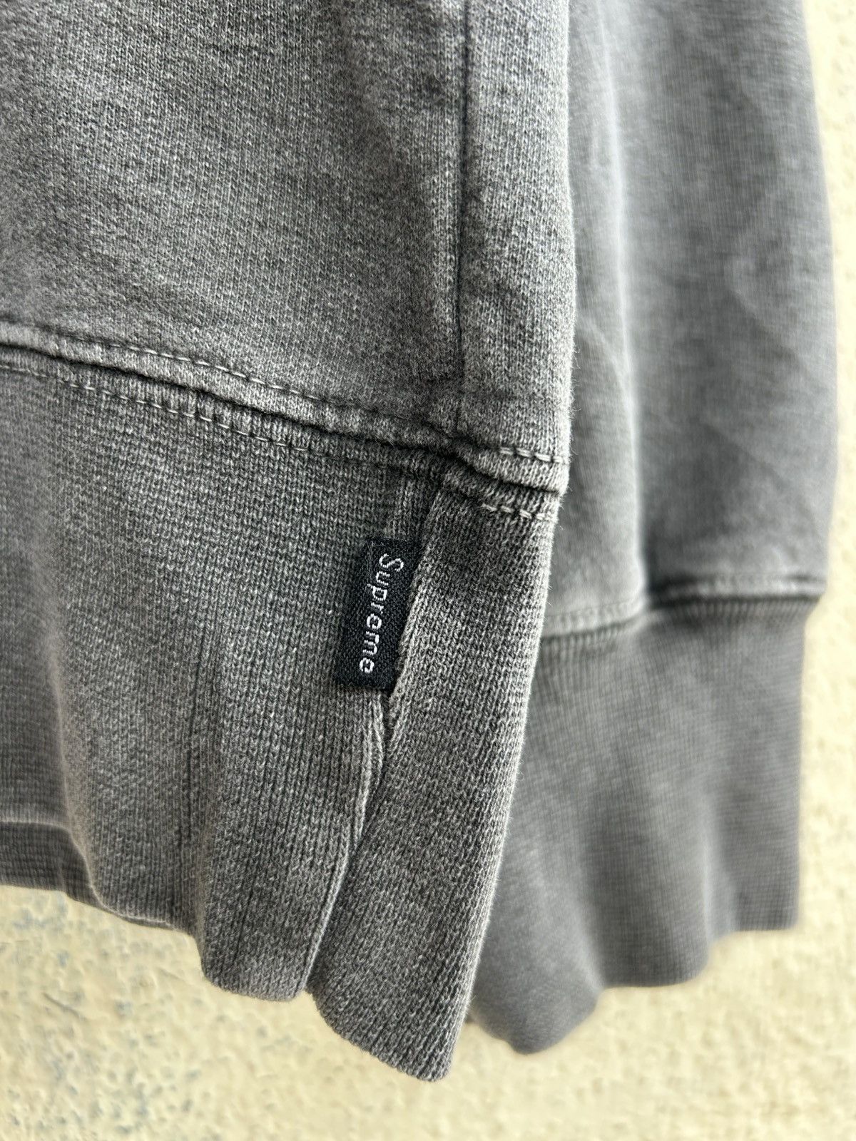 Supreme Supreme Crewneck Dark Grey Sweatshirt Size US L / EU 52-54 / 3 - 5 Thumbnail