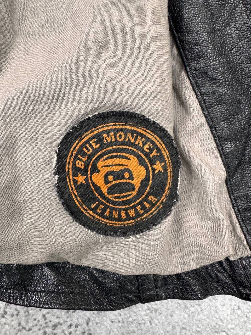 Other Blue Monkey Men Black Leather Jacket Size S Size US S / EU 44-46 / 1 - 7 Thumbnail