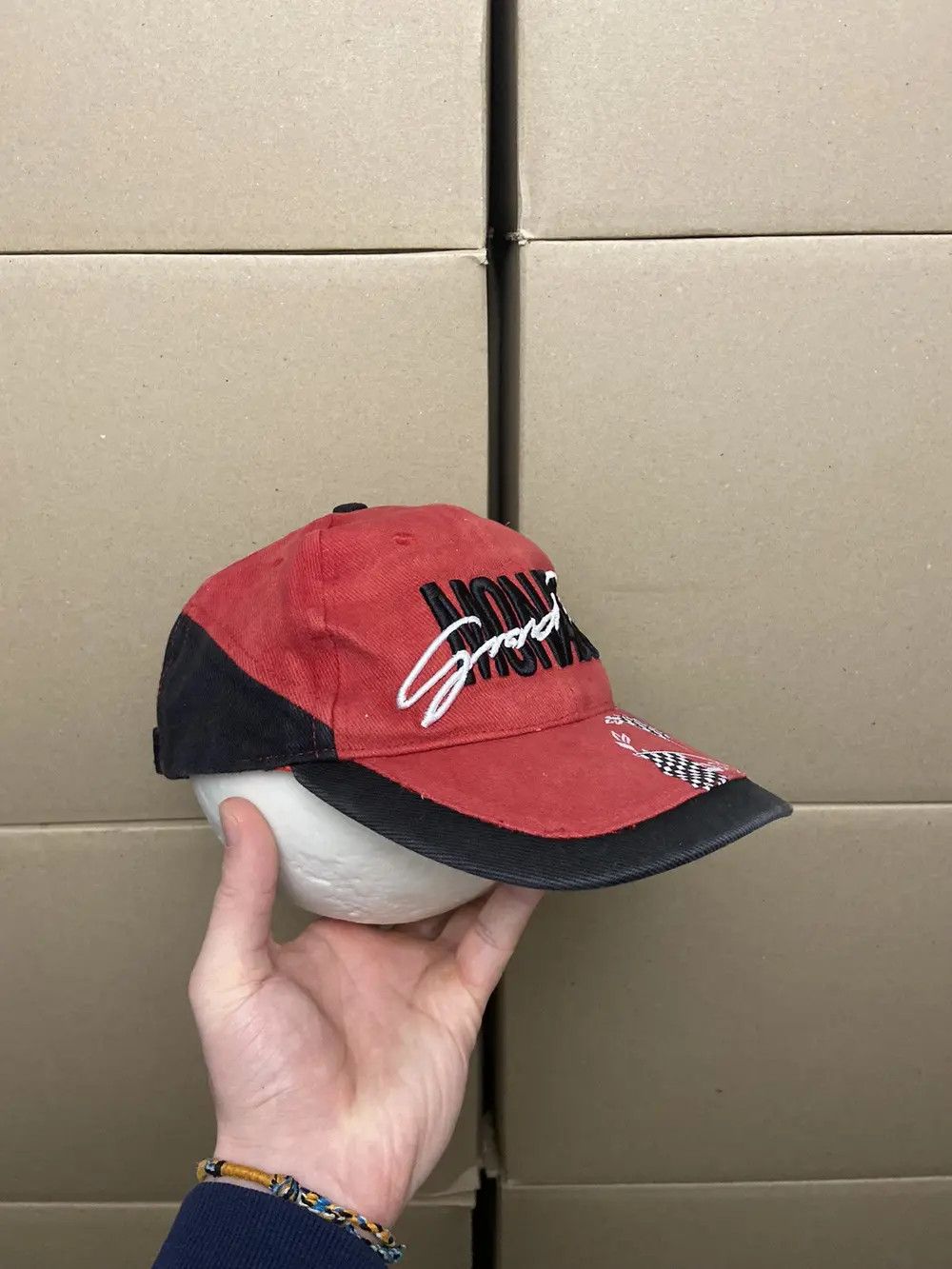 Vintage VINTAGE GRAND PRIX 1 MONACO MONTE CARLO RACING CAP HAT Y2K Size ONE SIZE - 5 Thumbnail