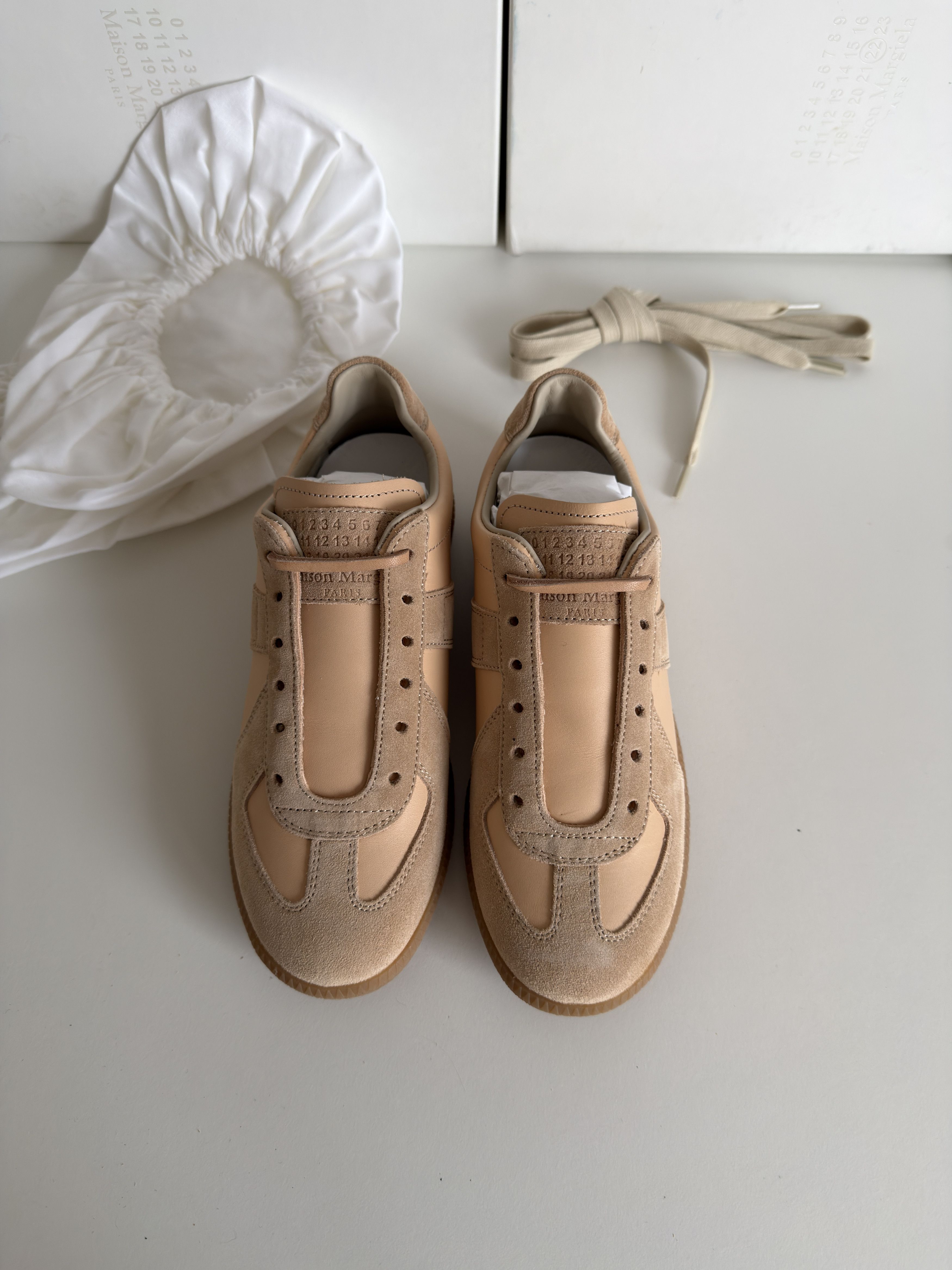 Maison Margiela Maison Margiela replica/gat sneakers Size US 5.5 / IT 35.5 - 3 Thumbnail