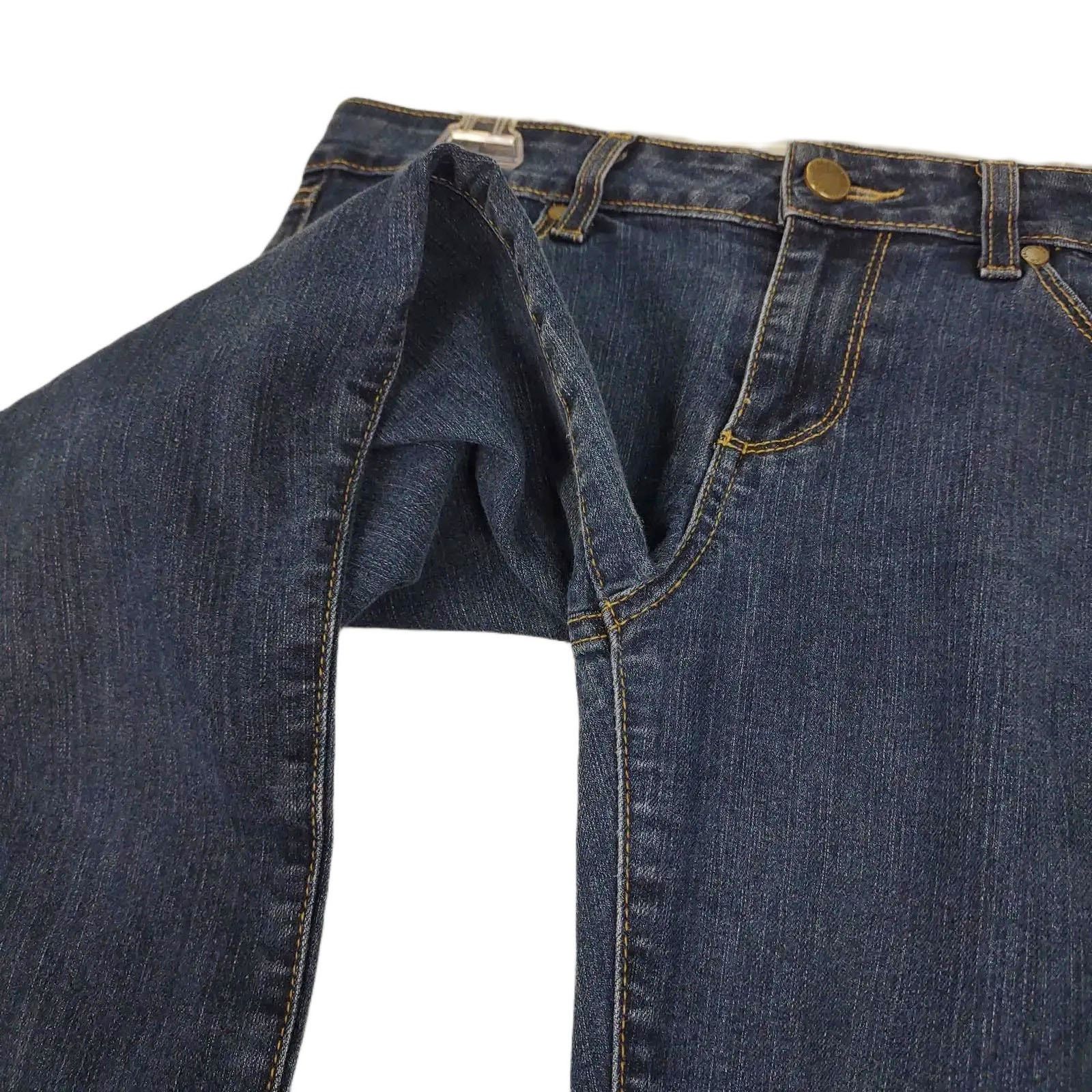 Paige PAIGE Peg Skinny Stretch Denim Jeans, Made USA Low Rise Size 31" - 7 Thumbnail