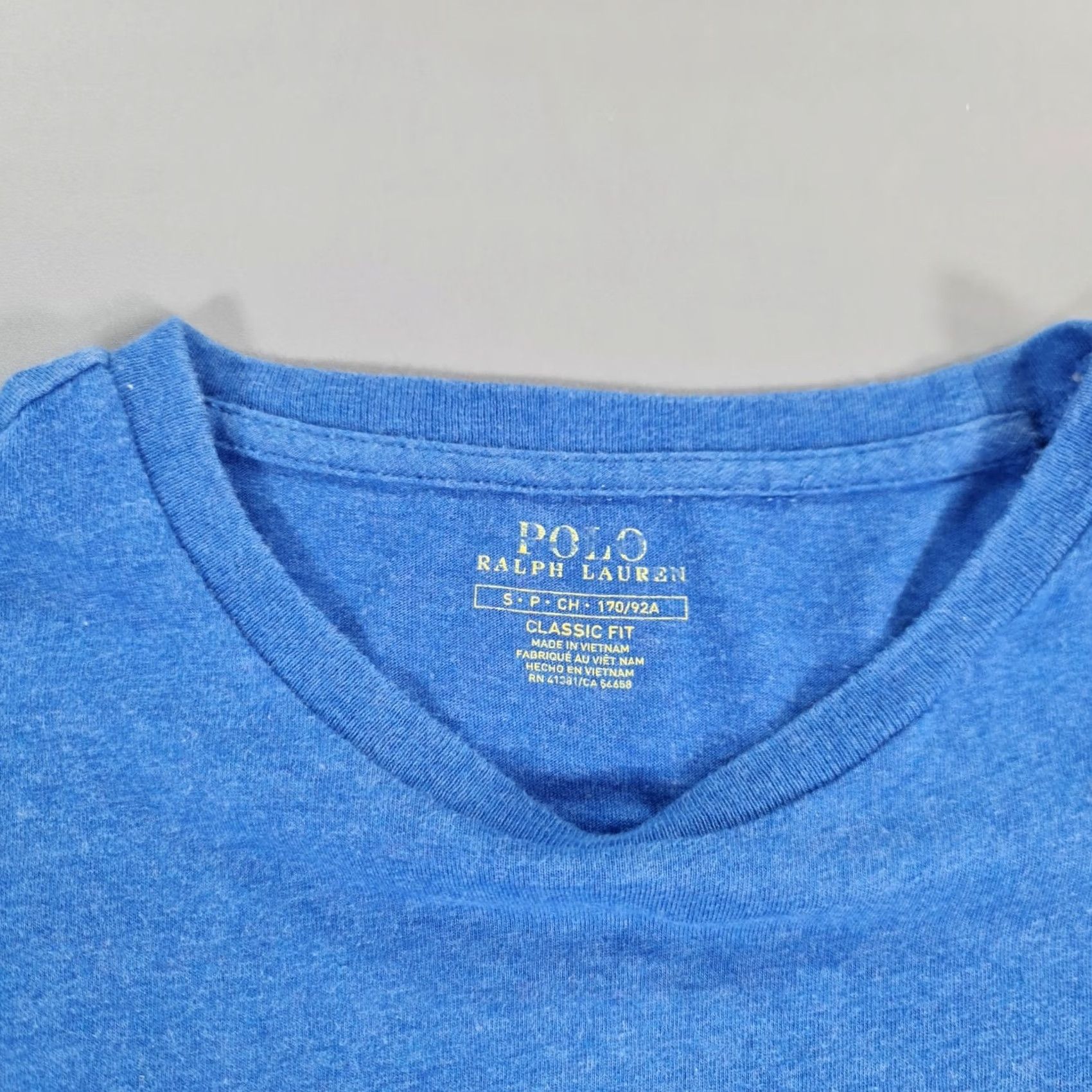 Polo Ralph Lauren Polo Ralph Lauren Mens T Shirt Blue Small Classic Fit Pocket Tee Cotton Regular Size S Short Sleeve Crew Neck Logo Size US S / EU 44-46 / 1 - 3 Thumbnail