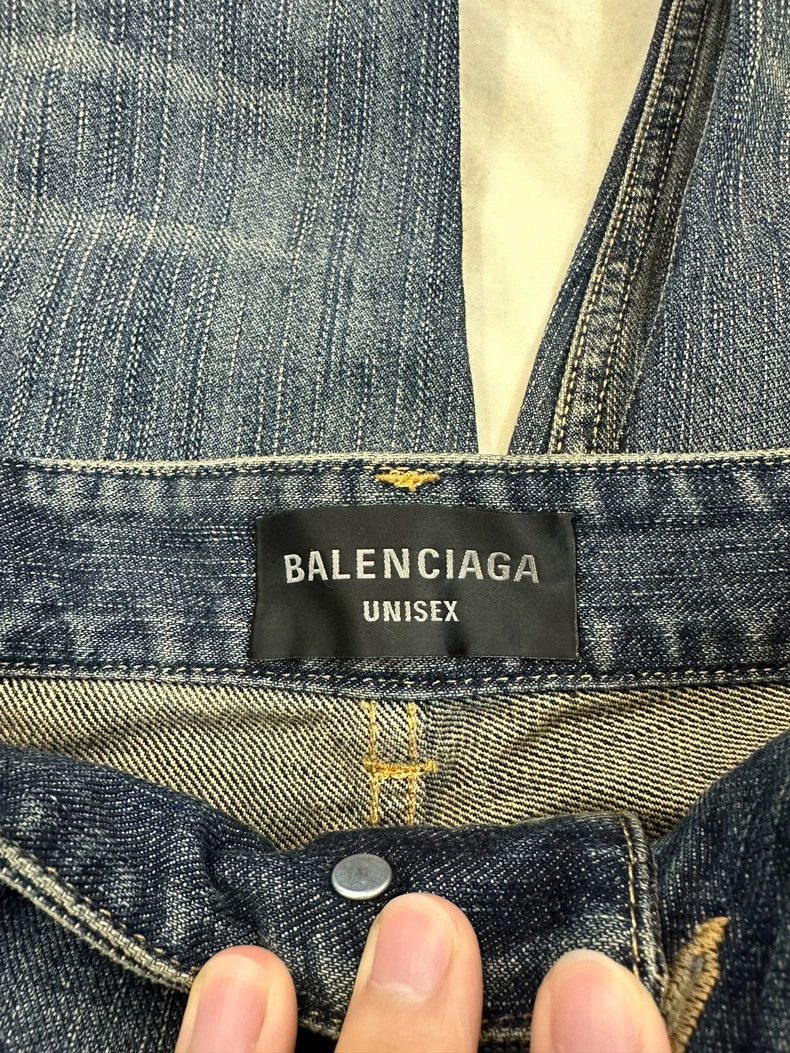 Balenciaga Balenciaga size M Bootcut Denim Pants Size US 27 - 4 Thumbnail