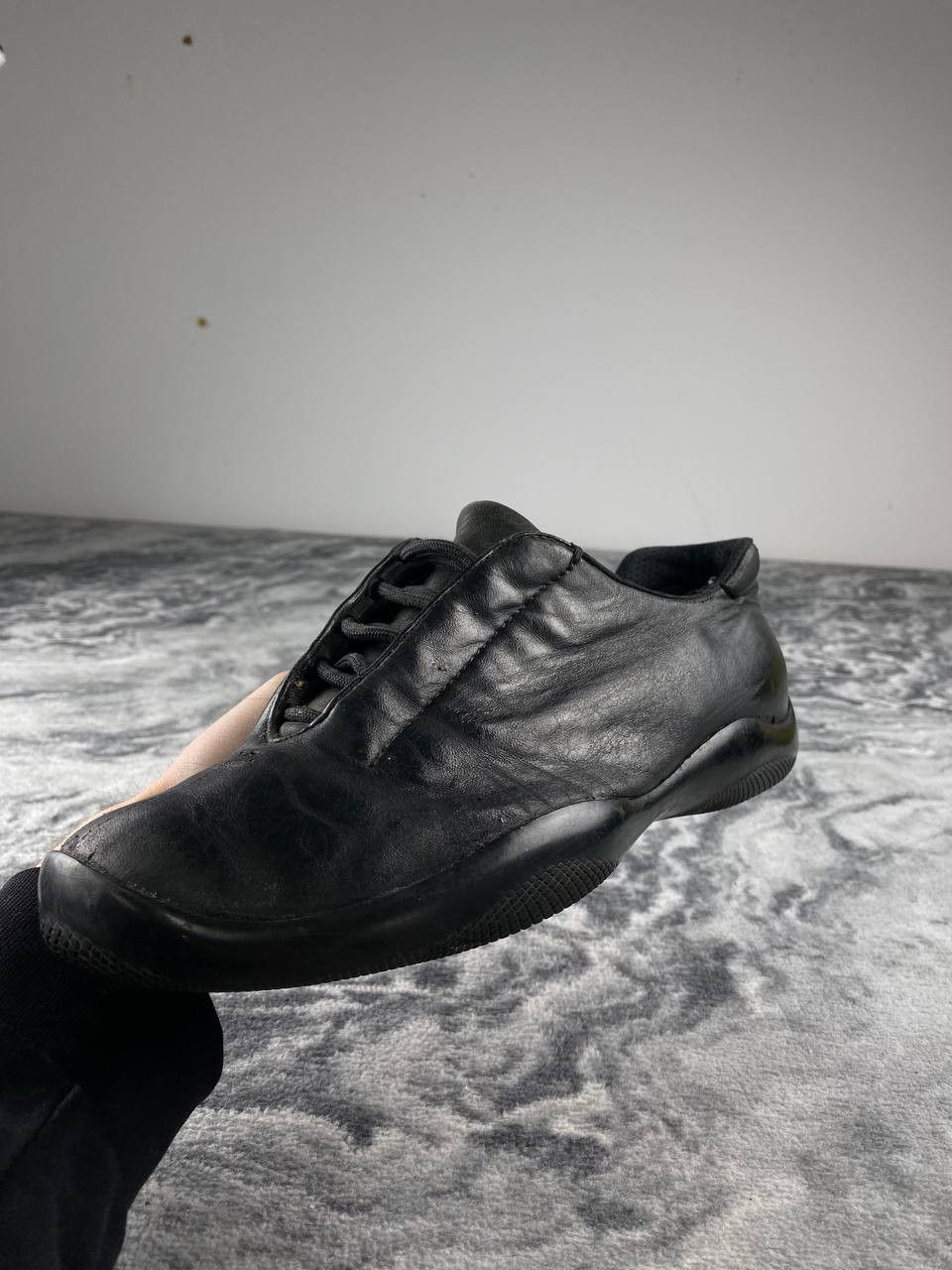 Prada Prada Leather Sneakers Size US 7 / EU 40 - 7 Thumbnail