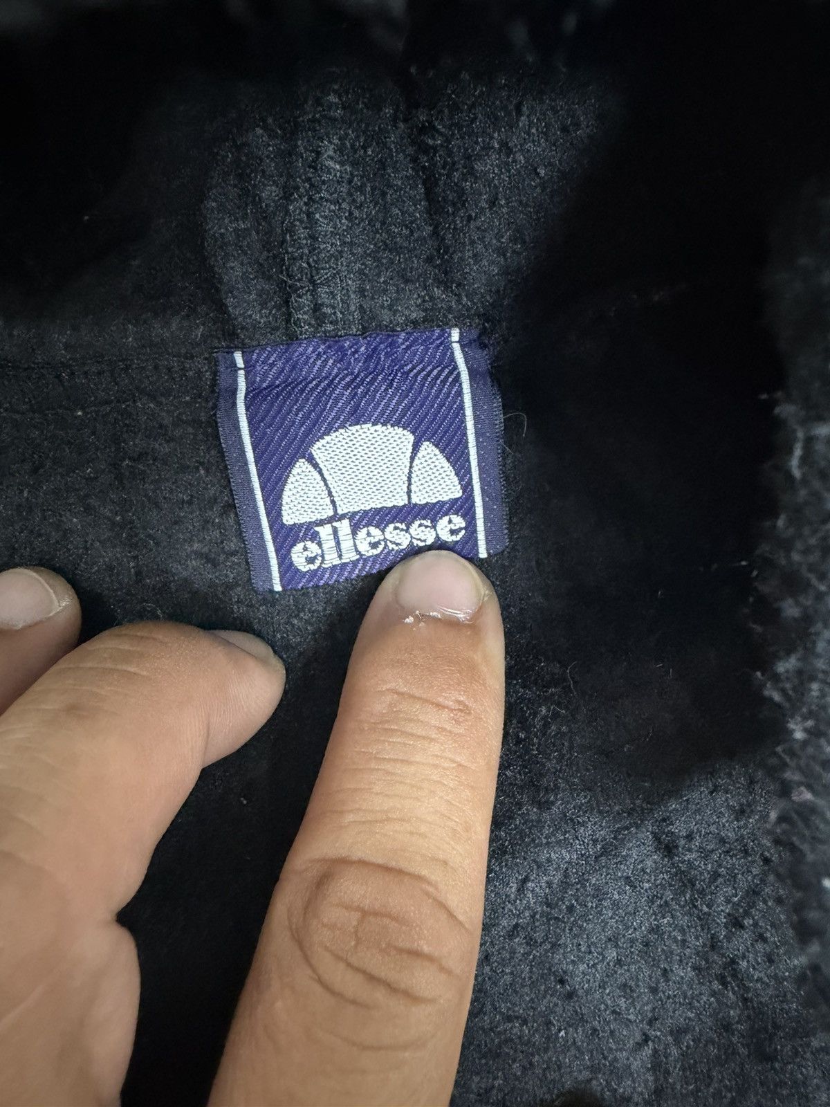 Ellesse × Goldwin 90s Ellesse "Fusion" Barcode Fleece Hoodie Size US L / EU 52-54 / 3 - 6 Thumbnail