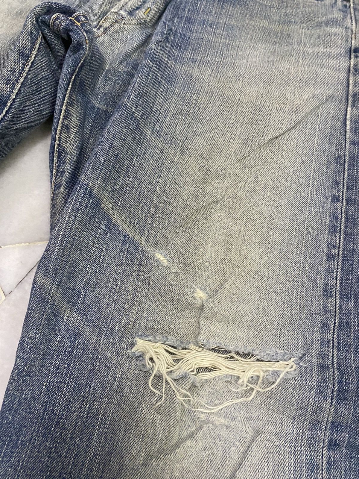 Edwin Size 29x32 Vintage Edwin 505 Selvedge Denim Jeans Size US 29 - 7 Thumbnail