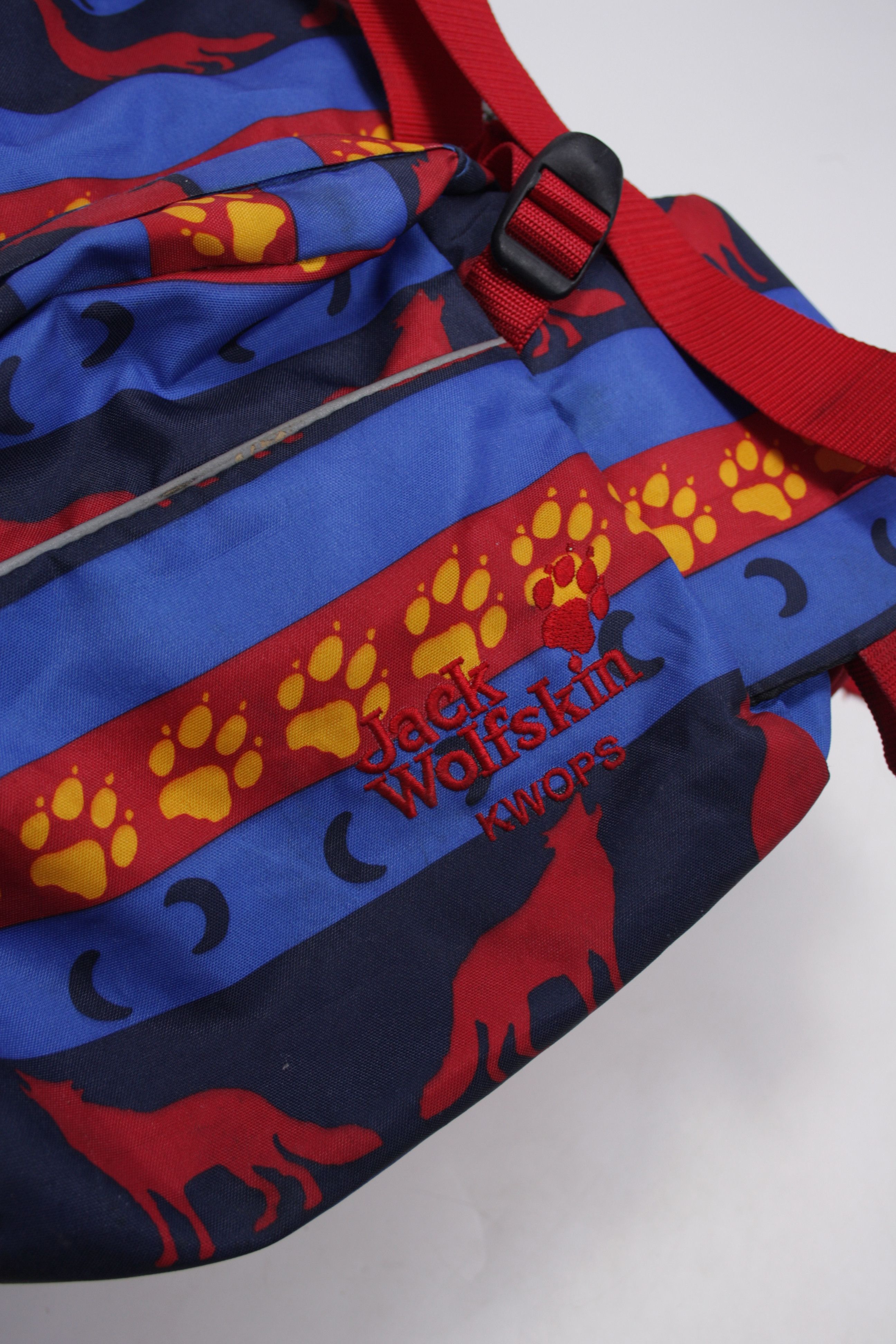 Jack Wolfskin × Japanese Brand × Vintage Jack Wolfskin KWOPS Vintage Printed Hiking Backpack Bag Size ONE SIZE - 3 Thumbnail