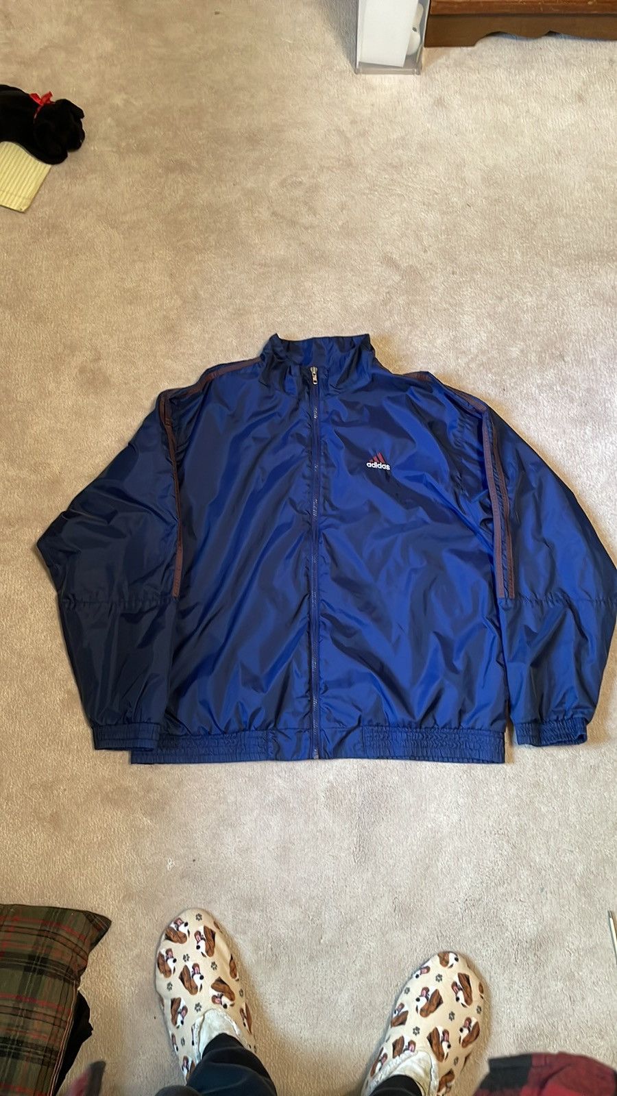 Adidas × Vintage Adidas Windbreaker Size US L / EU 52-54 / 3 - 1 Thumbnail