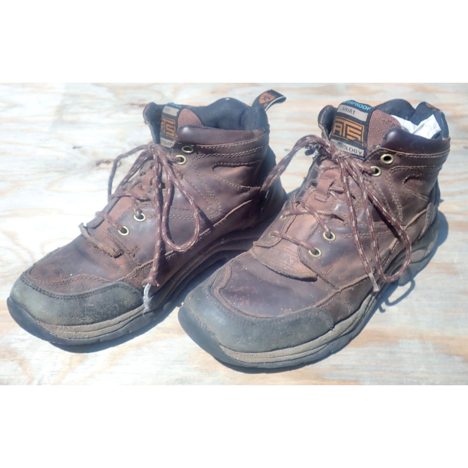 Ariat Ariat Terrain H2O Waterproof Soft Toe Hiking Boots Womens' 9.5 B Size US 7 / IT 37 - 3 Thumbnail