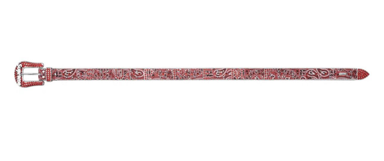 B.B. Simon × Supreme Supreme x BB SIMON bandana Belt Size 34 - 2 Thumbnail