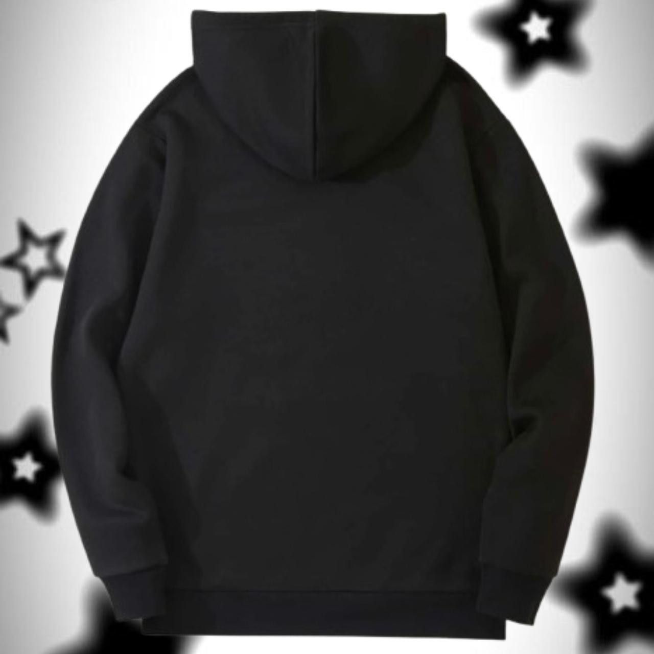 Other Brand New solid black Drawstring Thermal Hoodie Size S / US 4 / IT 40 - 2 Thumbnail