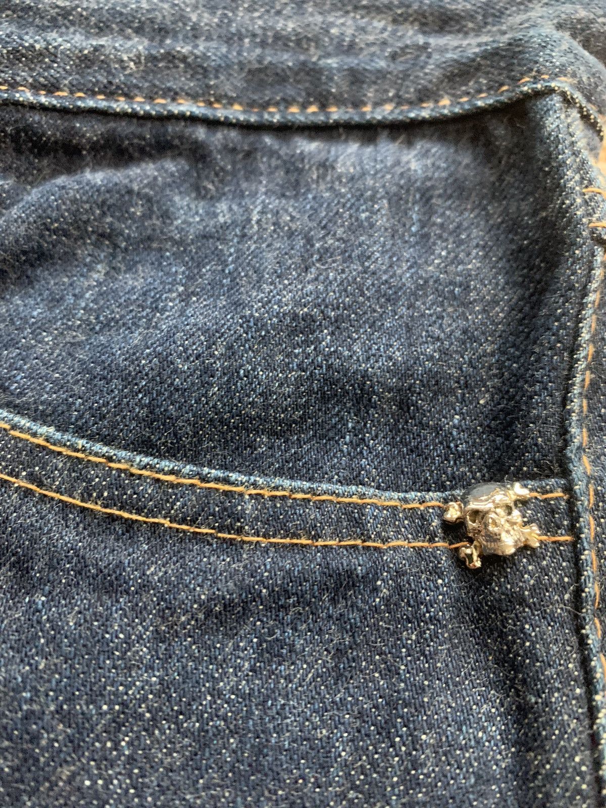 Japanese Brand × Vintage SELVEDGE SUMO EMBEROIDED JEANS Size US 32 / EU 48 - 11 Thumbnail