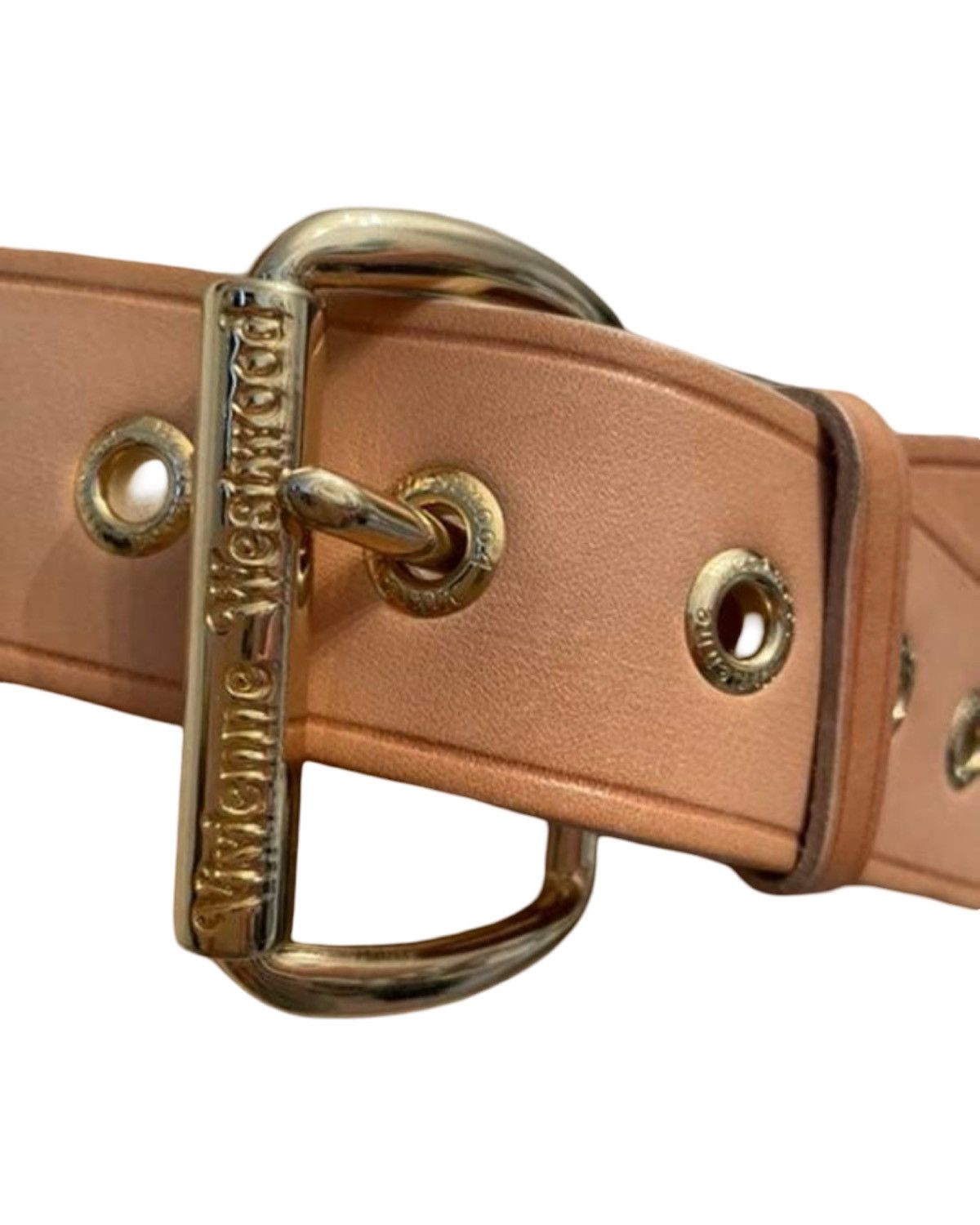 Vivienne Westwood Made In England Alex Long Leather Belt Size ONE SIZE - 4 Thumbnail