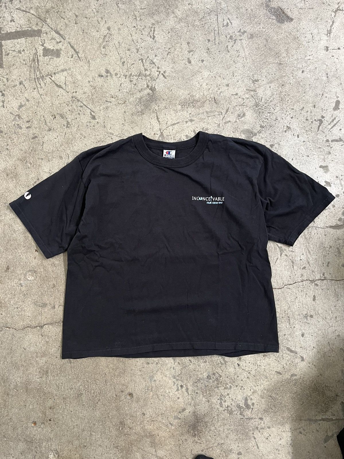Vintage 1998 inconceivable movie promo tee shirt rare fertile films Size US XL / EU 56 / 4 - 2 Thumbnail