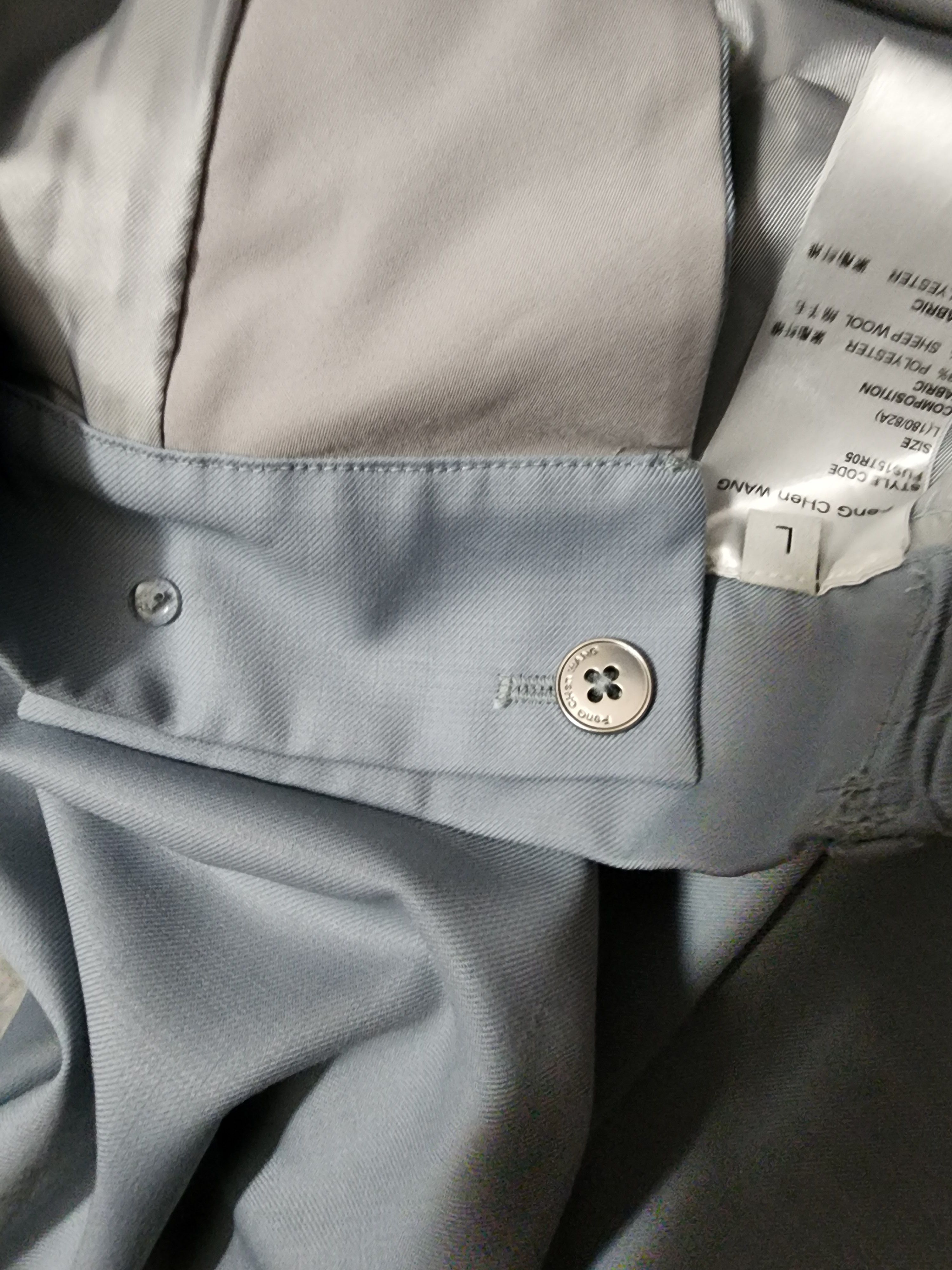 Feng Chen Wang Double Waistband Trousers Size US 34 / EU 50 - 8 Thumbnail