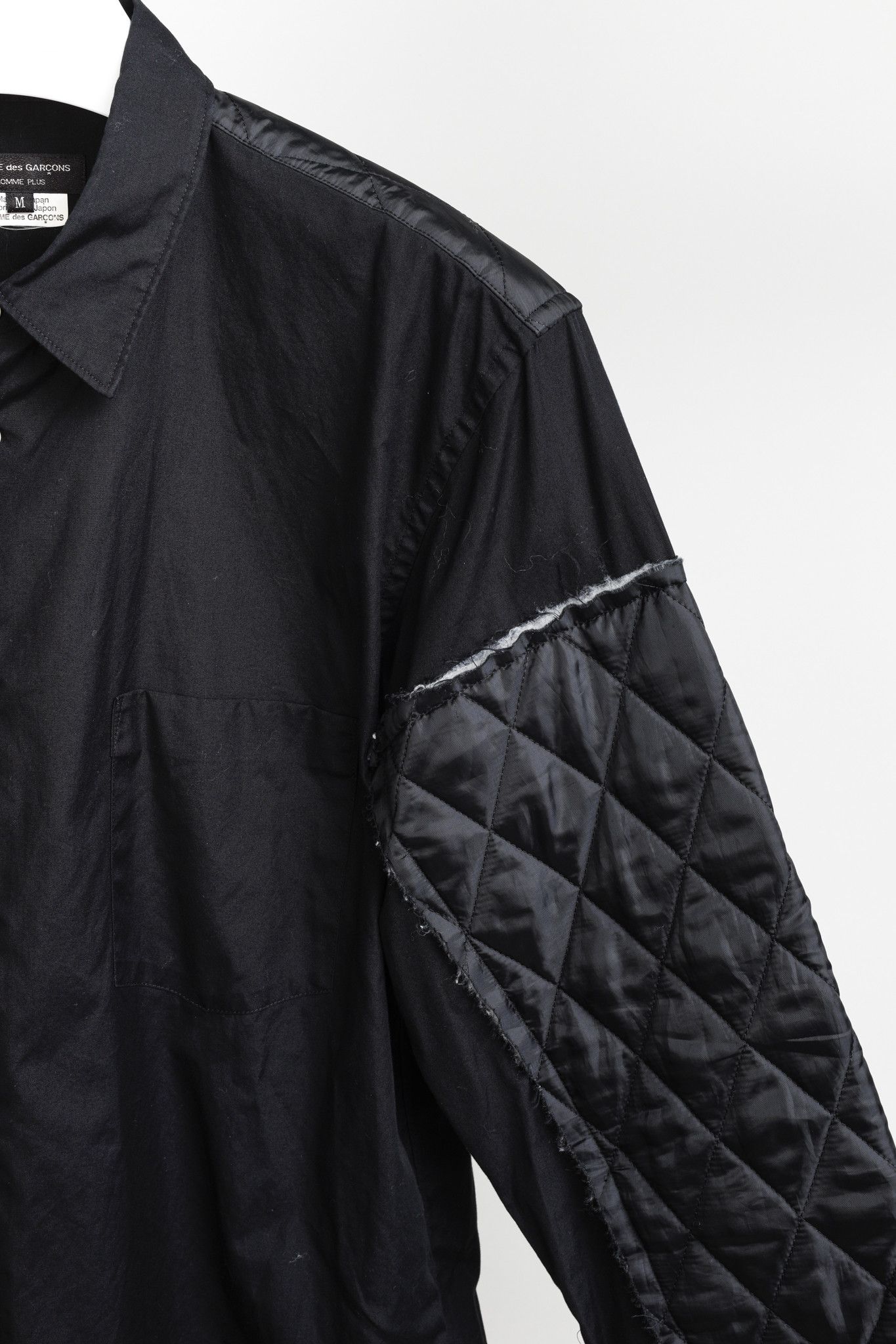 Comme des Garcons Homme Plus Comme Des Garçons Homme Plus 2017 Quilt Button Up Shirt Size US M / EU 48-50 / 2 - 5 Thumbnail