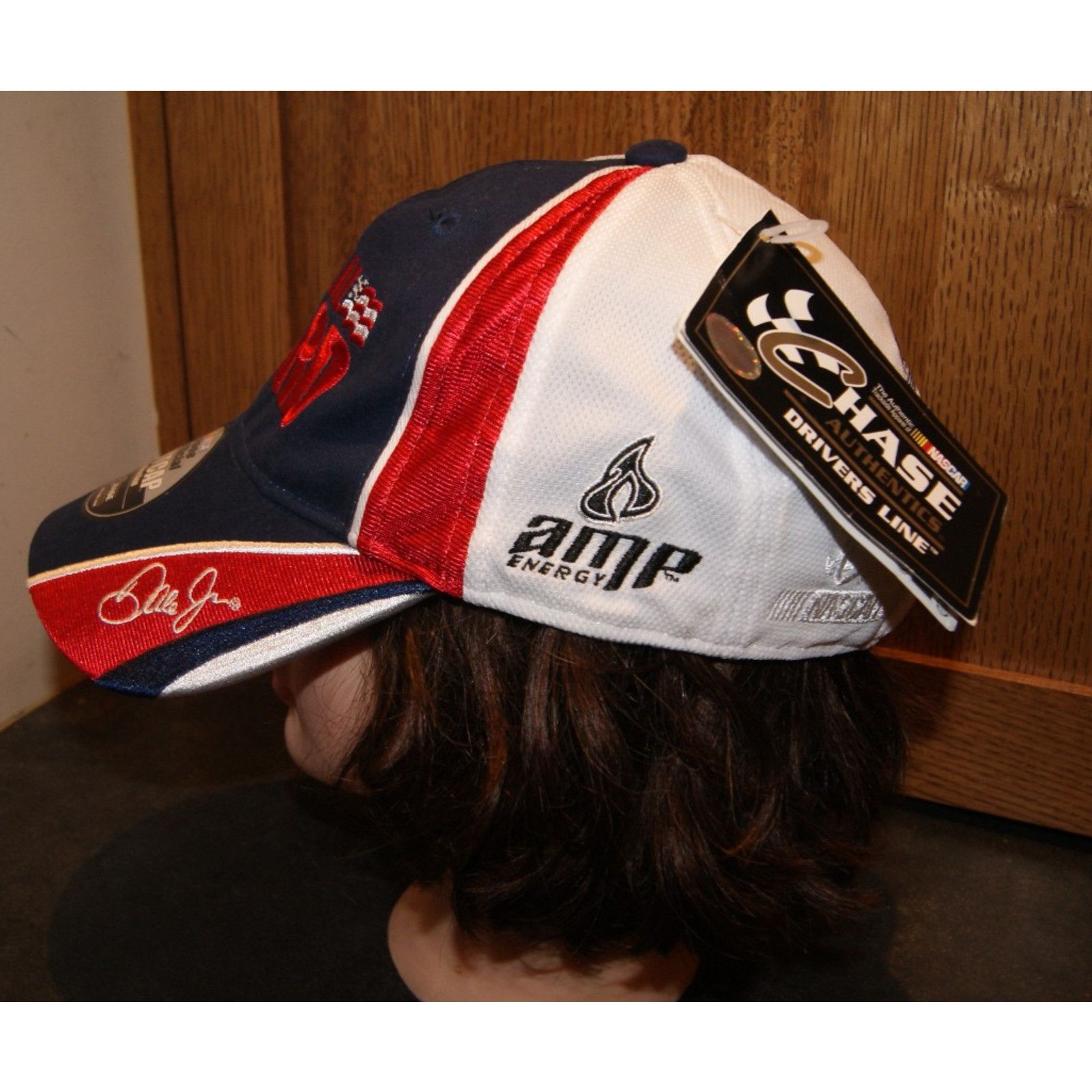 Chase Authentics Dale Earnhardt Jr Amp Energy Chase Authentic Pit Cap HatNEW Size ONE SIZE - 3 Thumbnail
