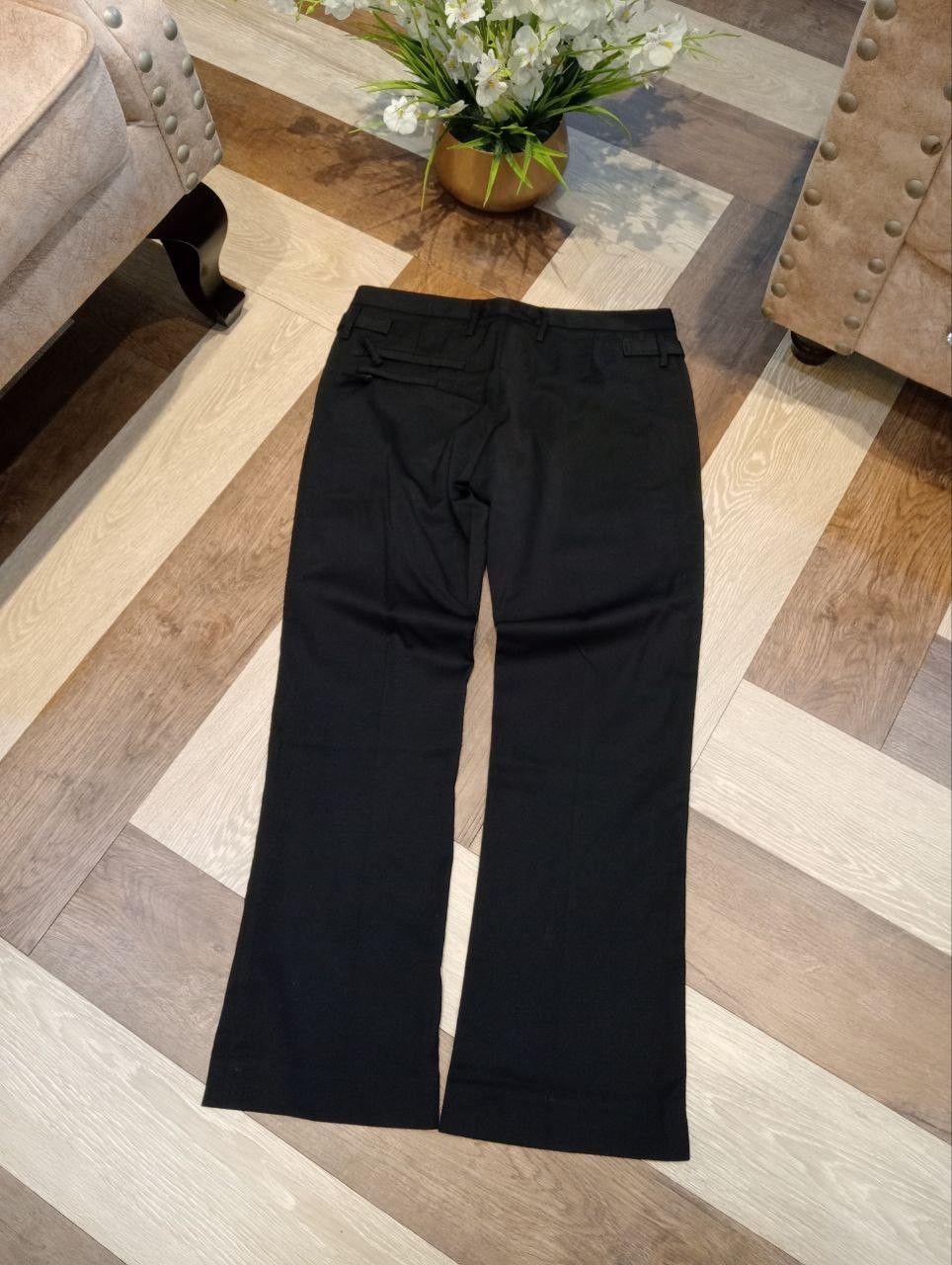 Neil Barrett NEIL BARRETT BLACK WOMEN SUIT TROUSER PANTS Size 32" / US 10 / IT 46 - 9 Thumbnail