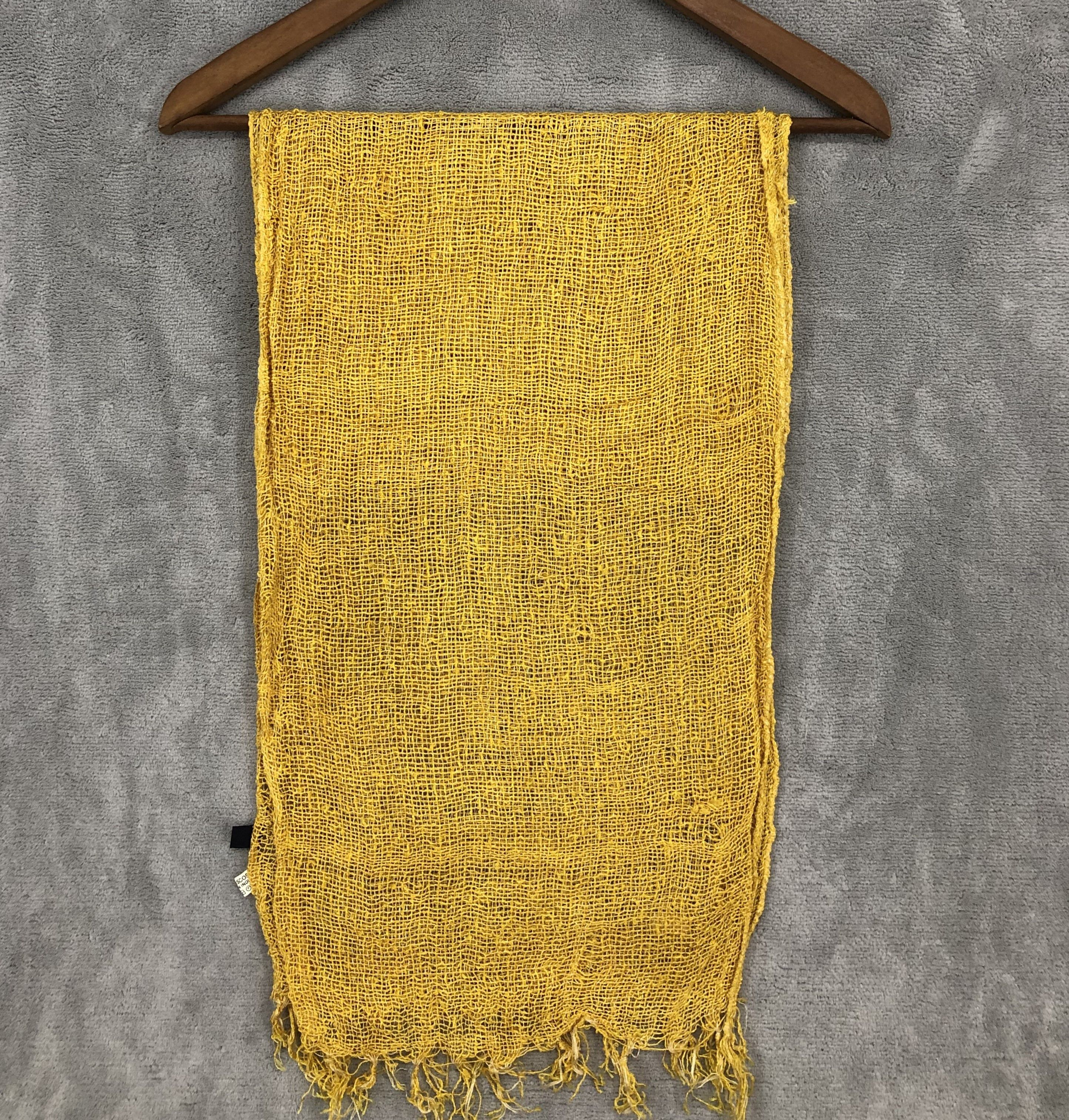 Japanese Brand Gu Rayon Net Scarf Muffler Neck Scarf Size ONE SIZE - 1 Thumbnail