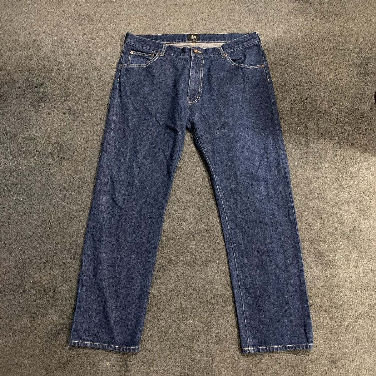 Stussy Vintage 2001 Old Stussy "Stand Firm" Rough & Rugged Jeans Size US 38 / EU 54 - 3 Thumbnail