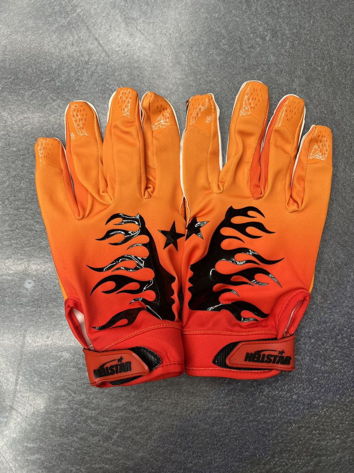HELLSTAR Hellstar Football Gloves Size 34 - 1 Thumbnail
