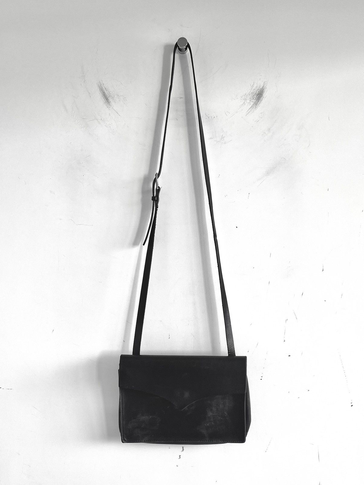 YOHJI YAMAMOTO Y's - Cow Leather Shoulder Bag