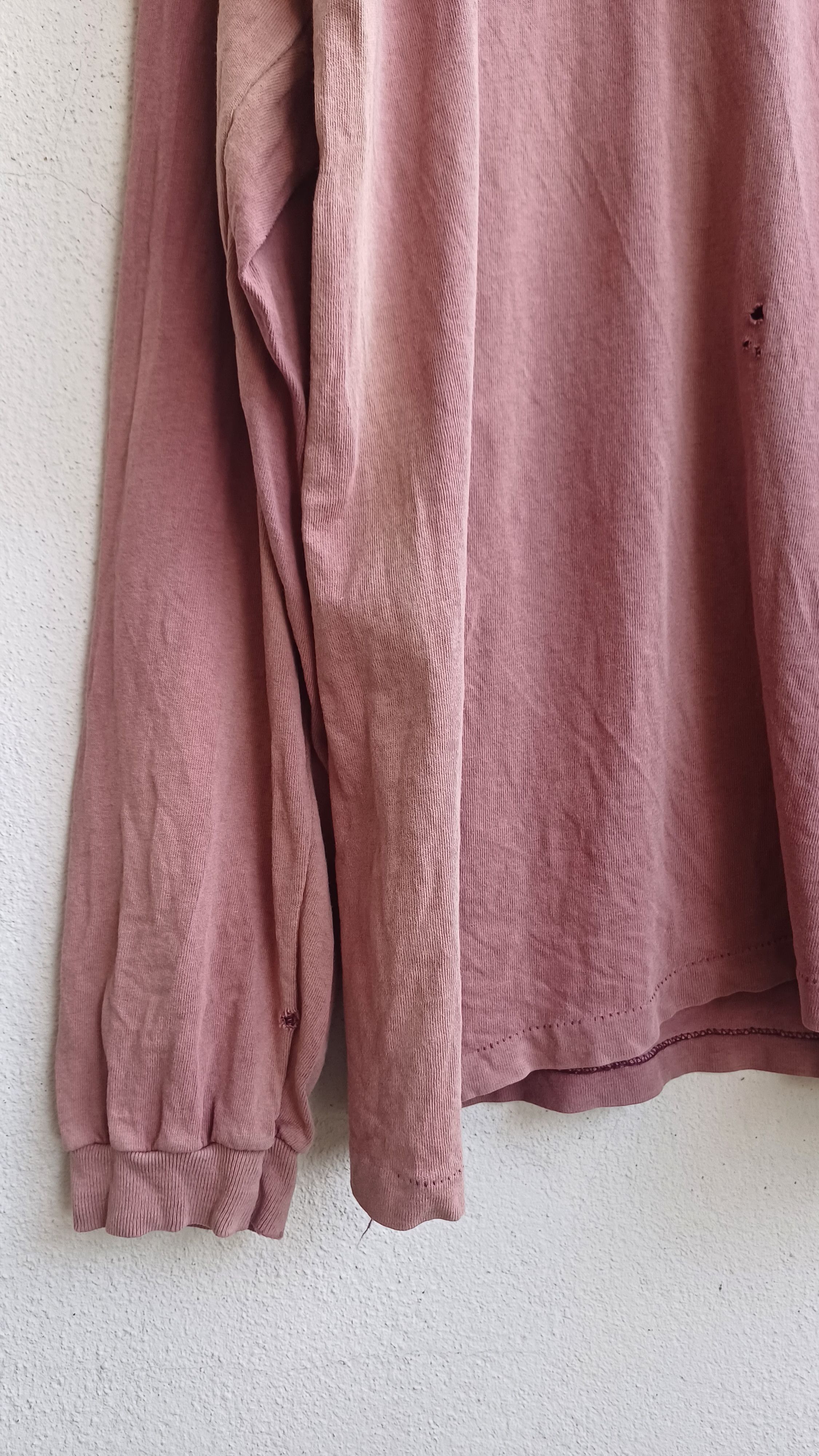 Vintage Vintage 90's Distressed Long Sleeve Tee Size US M / EU 48-50 / 2 - 4 Thumbnail