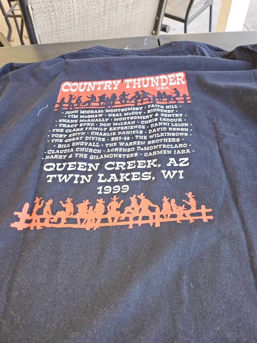 Other Country Thunder 1999 Tee Size US L / EU 52-54 / 3 - 4 Thumbnail